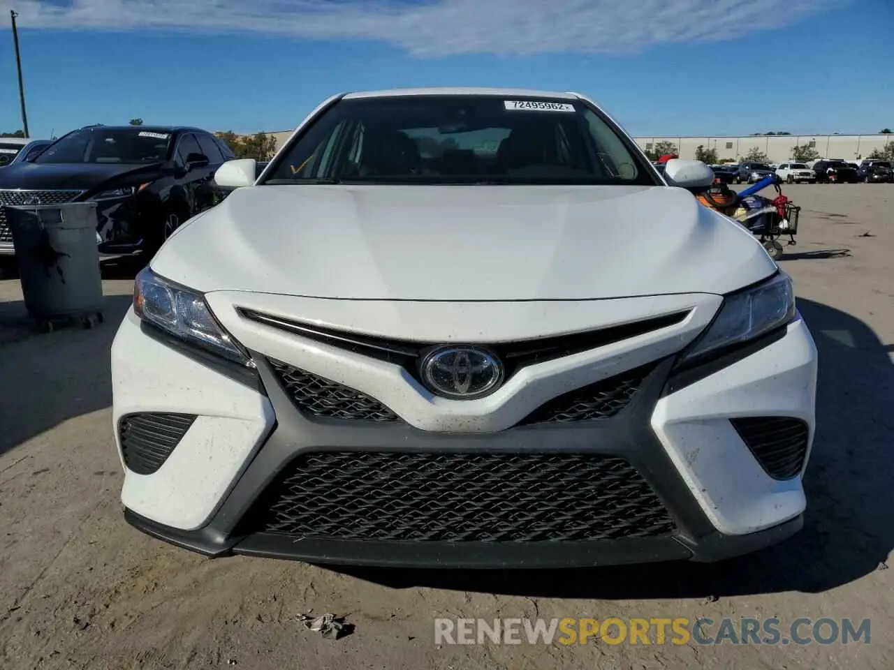 5 fotografías del automóvil dañado 4T1G11AK4LU936505 TOYOTA CAMRY 2020