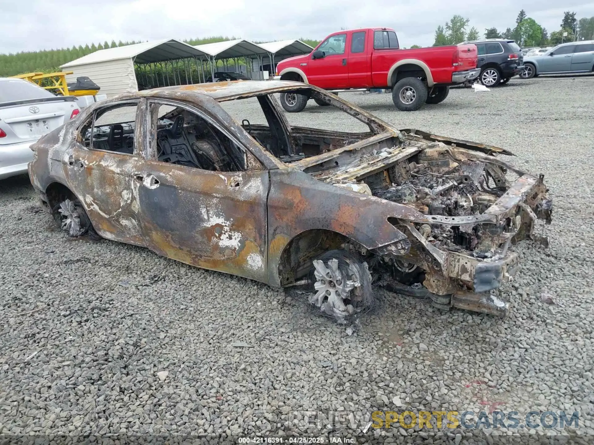 1 fotografías del automóvil dañado 4T1G11AK5LU306847 TOYOTA CAMRY 2020