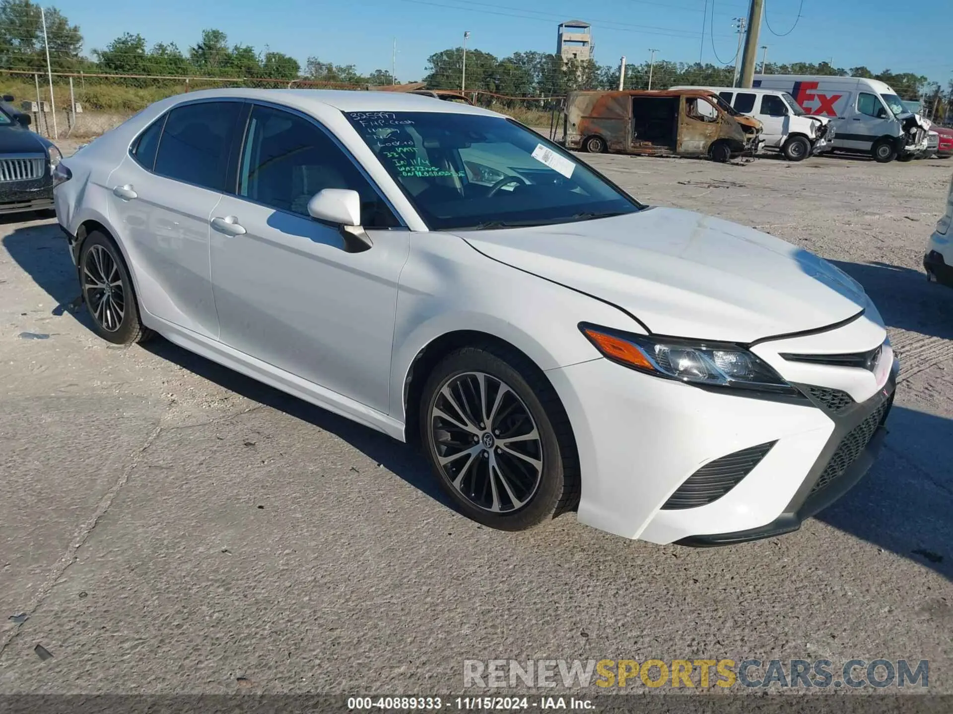 1 fotografías del automóvil dañado 4T1G11AK5LU310249 TOYOTA CAMRY 2020