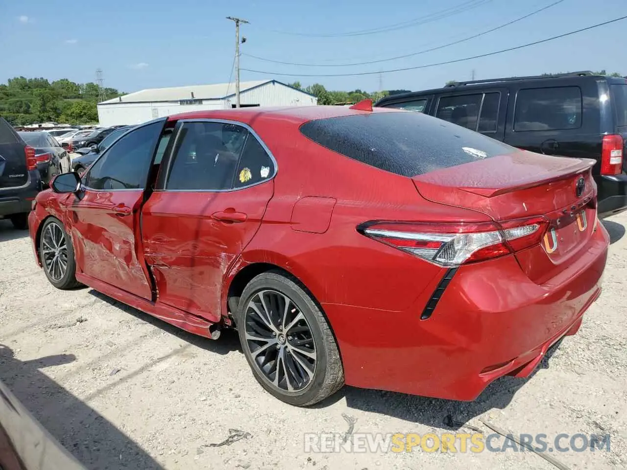 2 fotografías del automóvil dañado 4T1G11AK5LU314107 TOYOTA CAMRY 2020