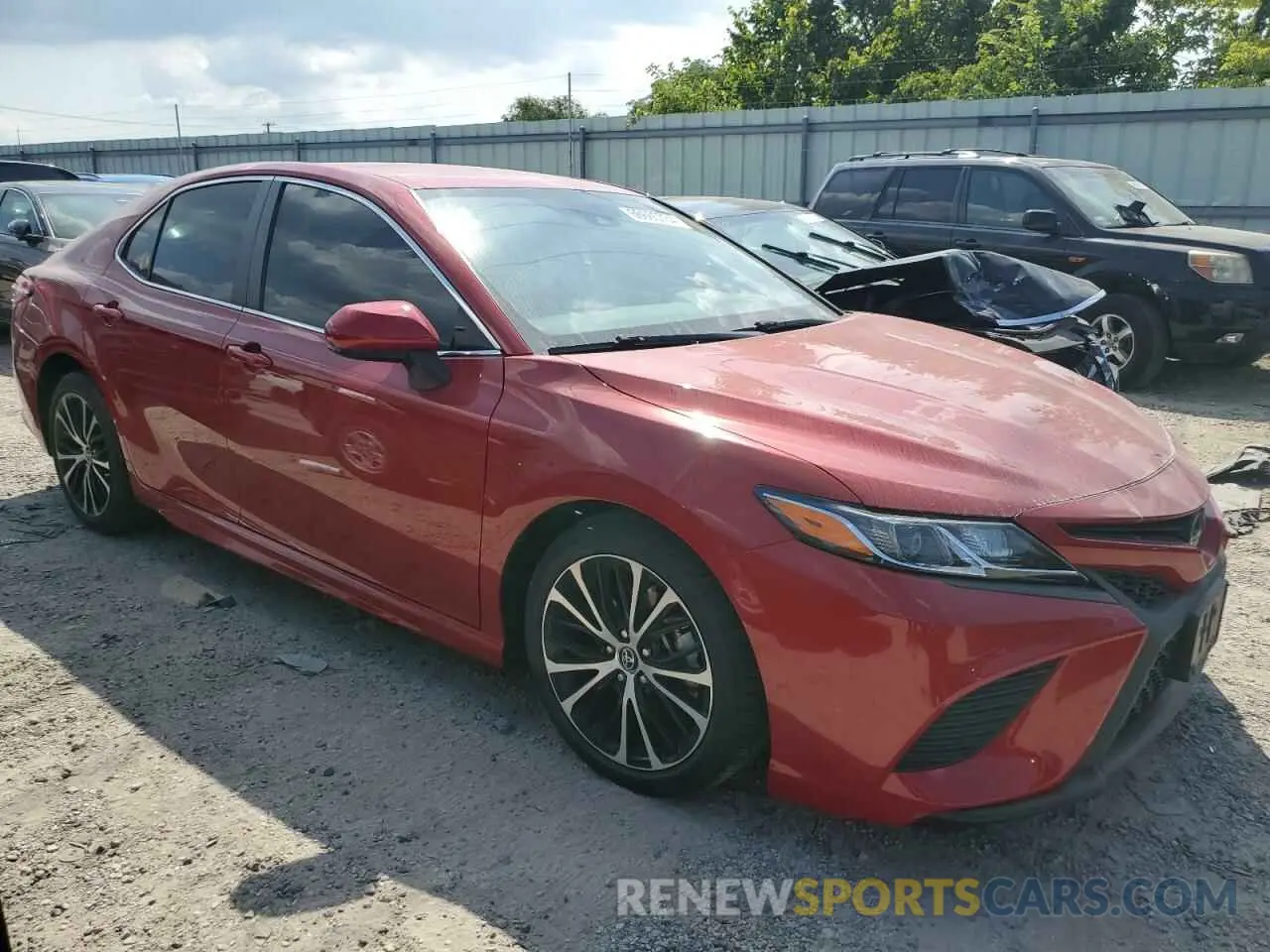 4 fotografías del automóvil dañado 4T1G11AK5LU314107 TOYOTA CAMRY 2020