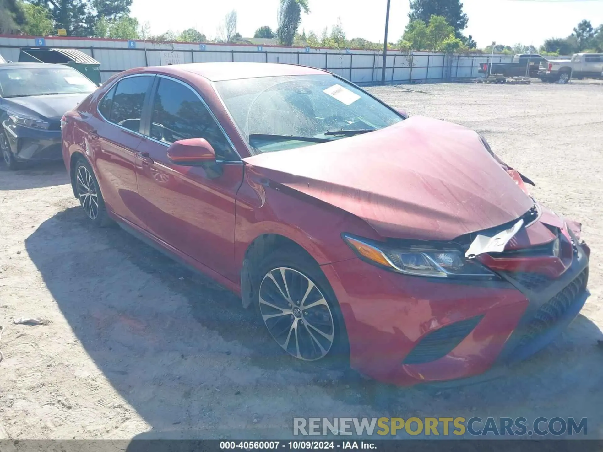 1 fotografías del automóvil dañado 4T1G11AK5LU336351 TOYOTA CAMRY 2020