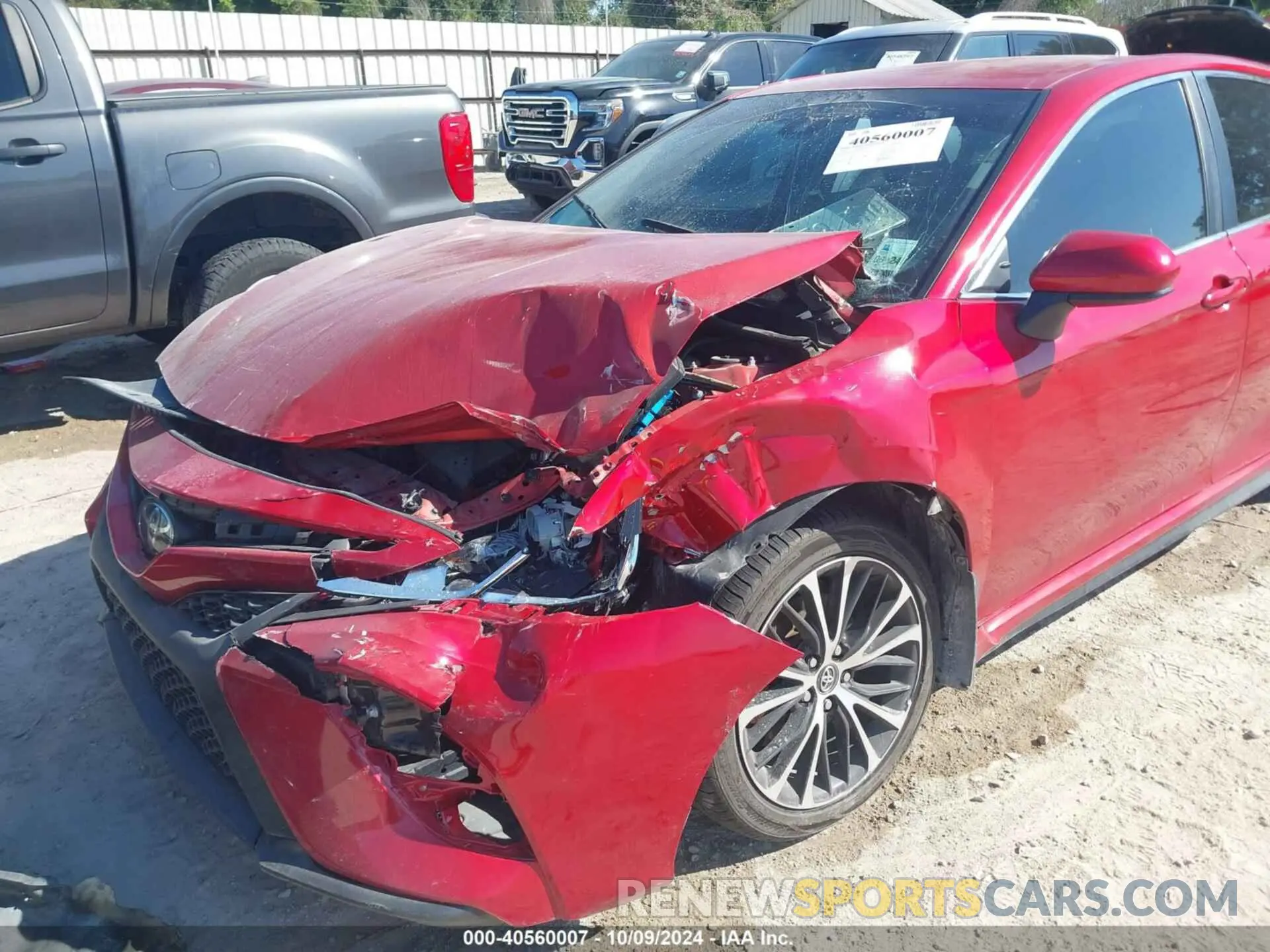 6 fotografías del automóvil dañado 4T1G11AK5LU336351 TOYOTA CAMRY 2020
