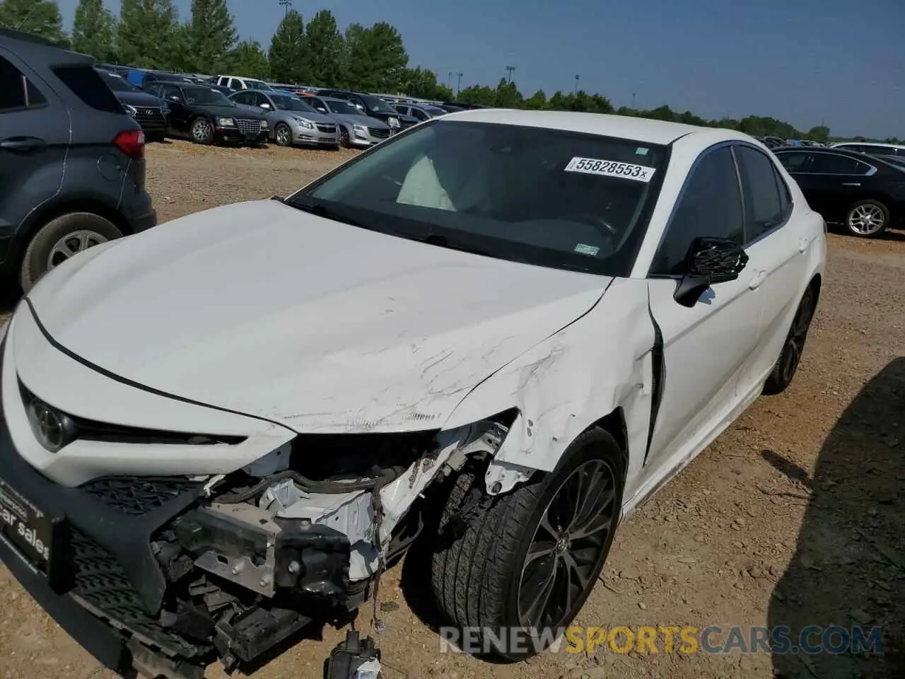 1 fotografías del automóvil dañado 4T1G11AK5LU347236 TOYOTA CAMRY 2020