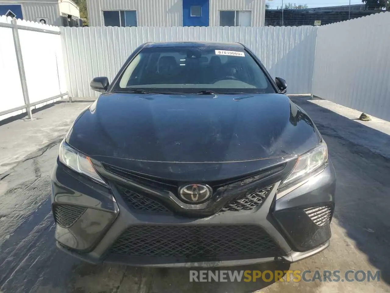 5 fotografías del automóvil dañado 4T1G11AK5LU365753 TOYOTA CAMRY 2020