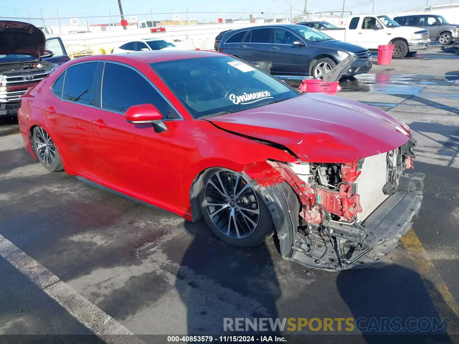 1 fotografías del automóvil dañado 4T1G11AK5LU396713 TOYOTA CAMRY 2020