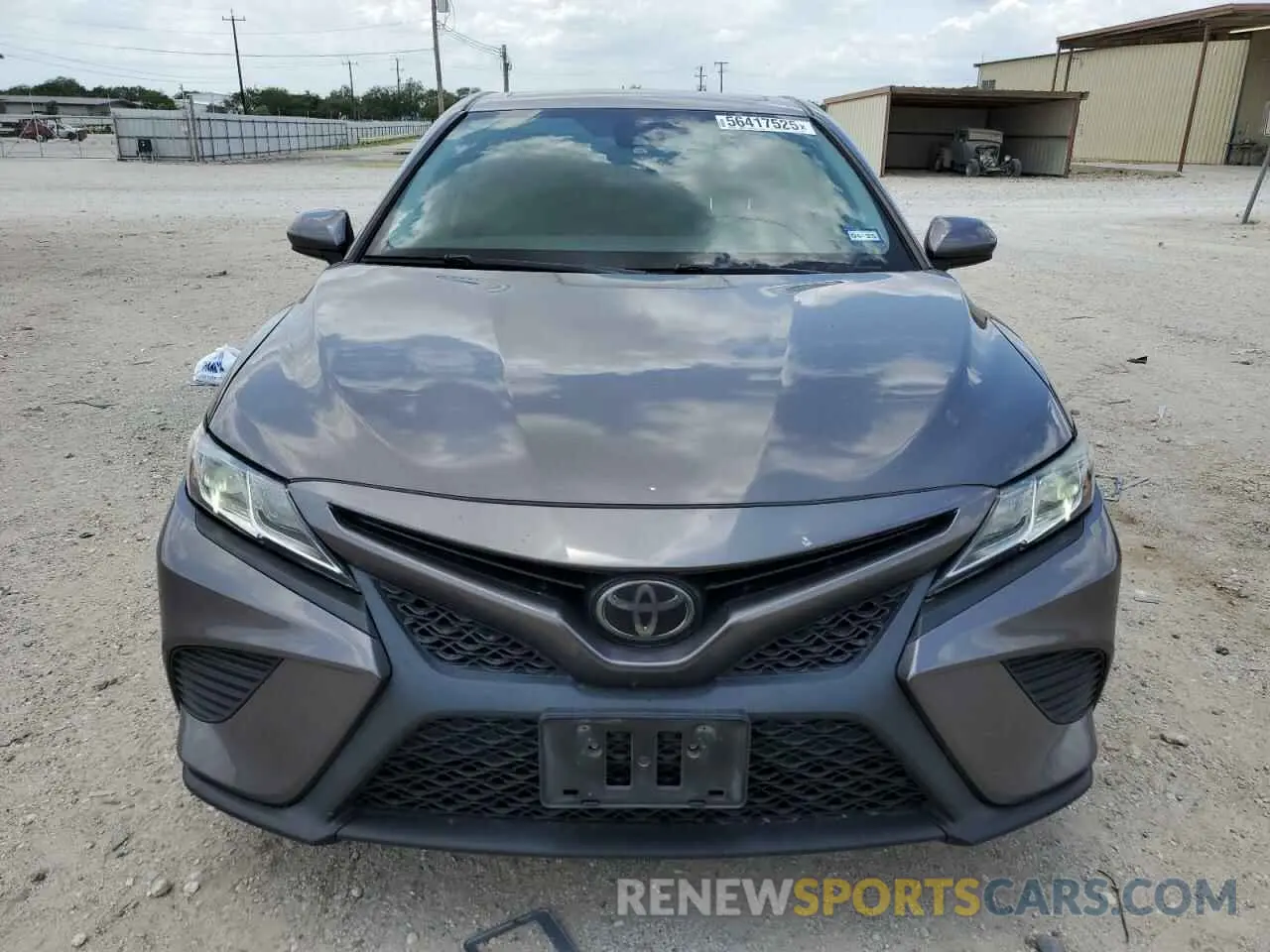 5 fotografías del automóvil dañado 4T1G11AK5LU866447 TOYOTA CAMRY 2020