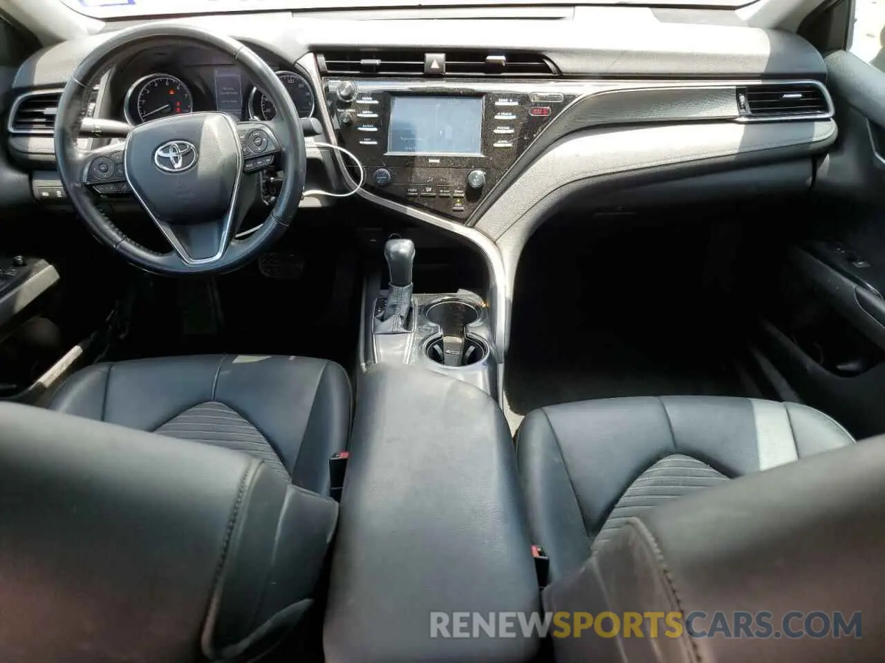 8 fotografías del automóvil dañado 4T1G11AK5LU866447 TOYOTA CAMRY 2020