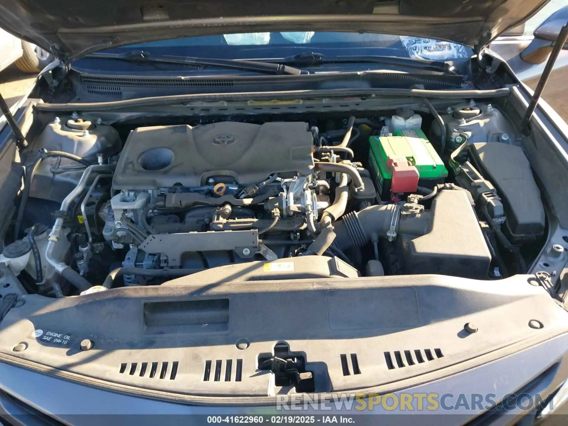 10 fotografías del automóvil dañado 4T1G11AK5LU888478 TOYOTA CAMRY 2020