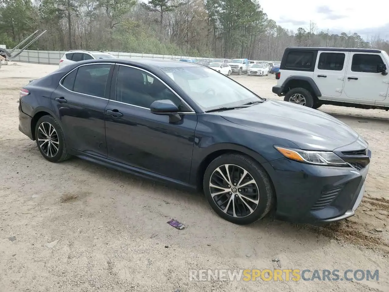 4 fotografías del automóvil dañado 4T1G11AK5LU893535 TOYOTA CAMRY 2020