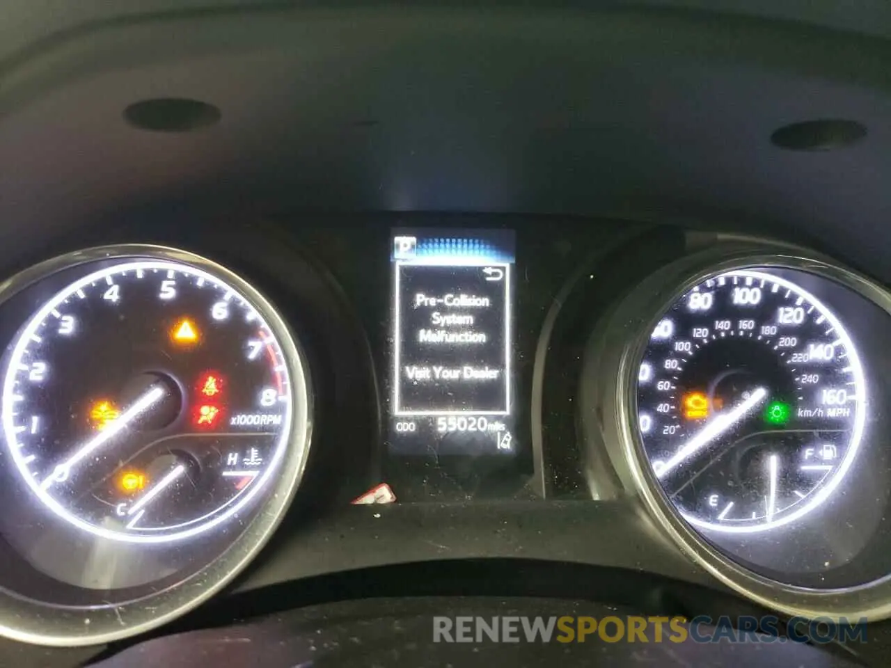 9 fotografías del automóvil dañado 4T1G11AK5LU893759 TOYOTA CAMRY 2020