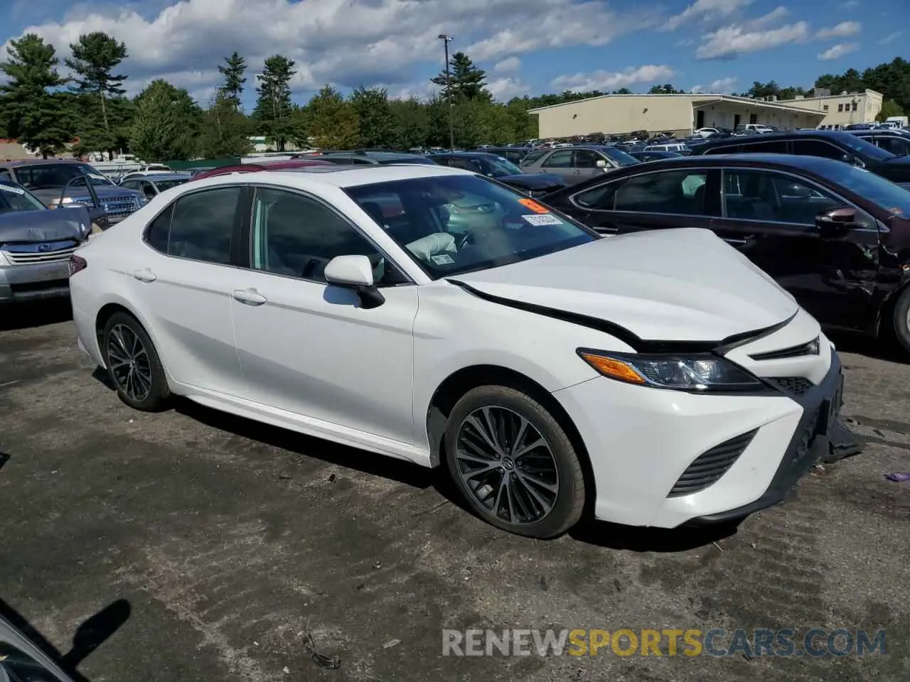 4 fotografías del automóvil dañado 4T1G11AK5LU908745 TOYOTA CAMRY 2020