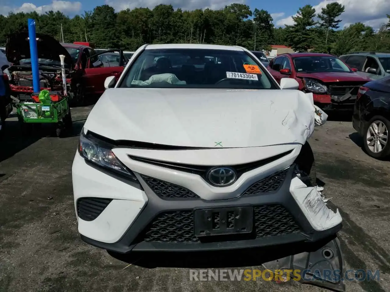 5 fotografías del automóvil dañado 4T1G11AK5LU908745 TOYOTA CAMRY 2020