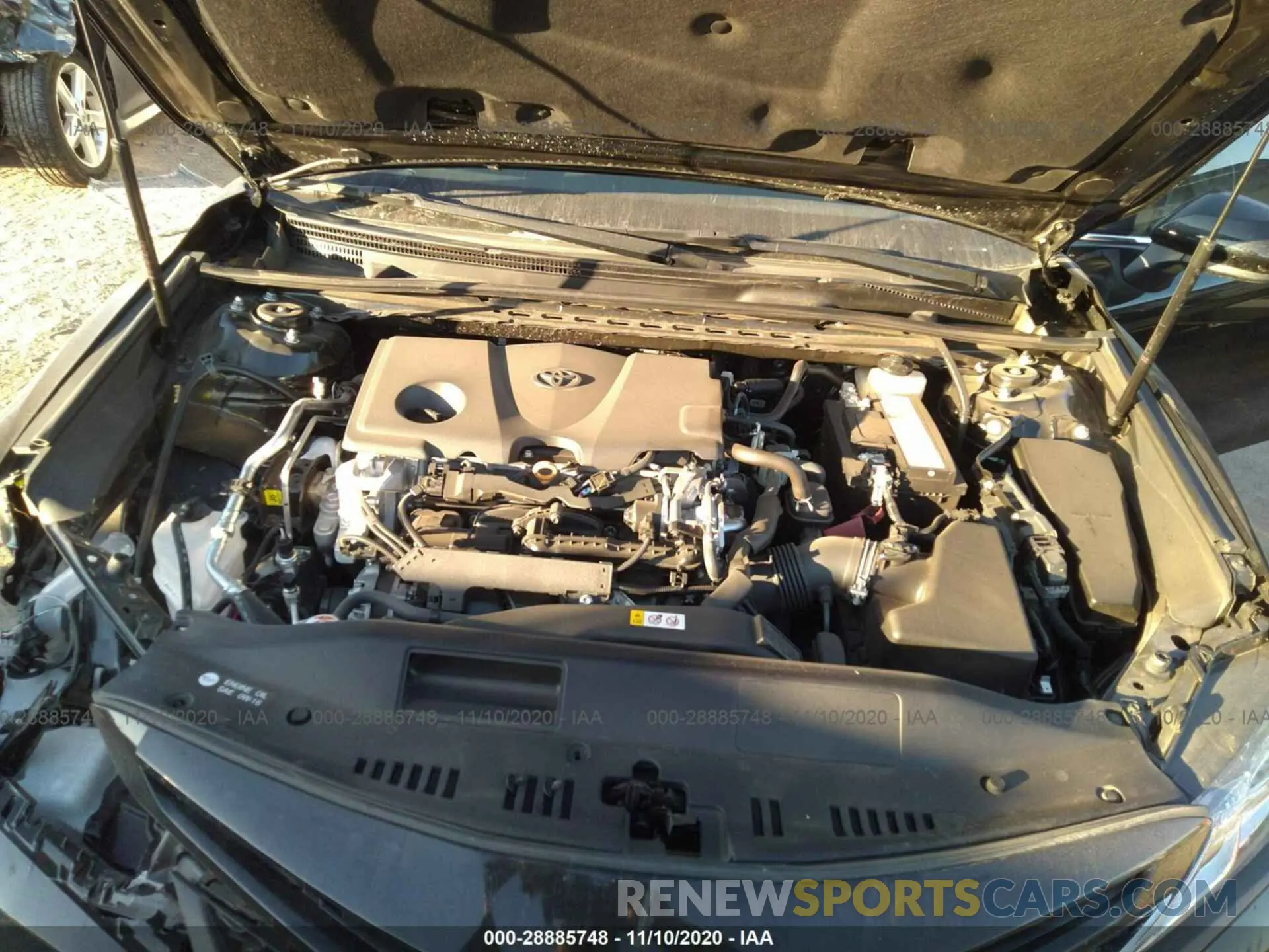 10 fotografías del automóvil dañado 4T1G11AK5LU960067 TOYOTA CAMRY 2020