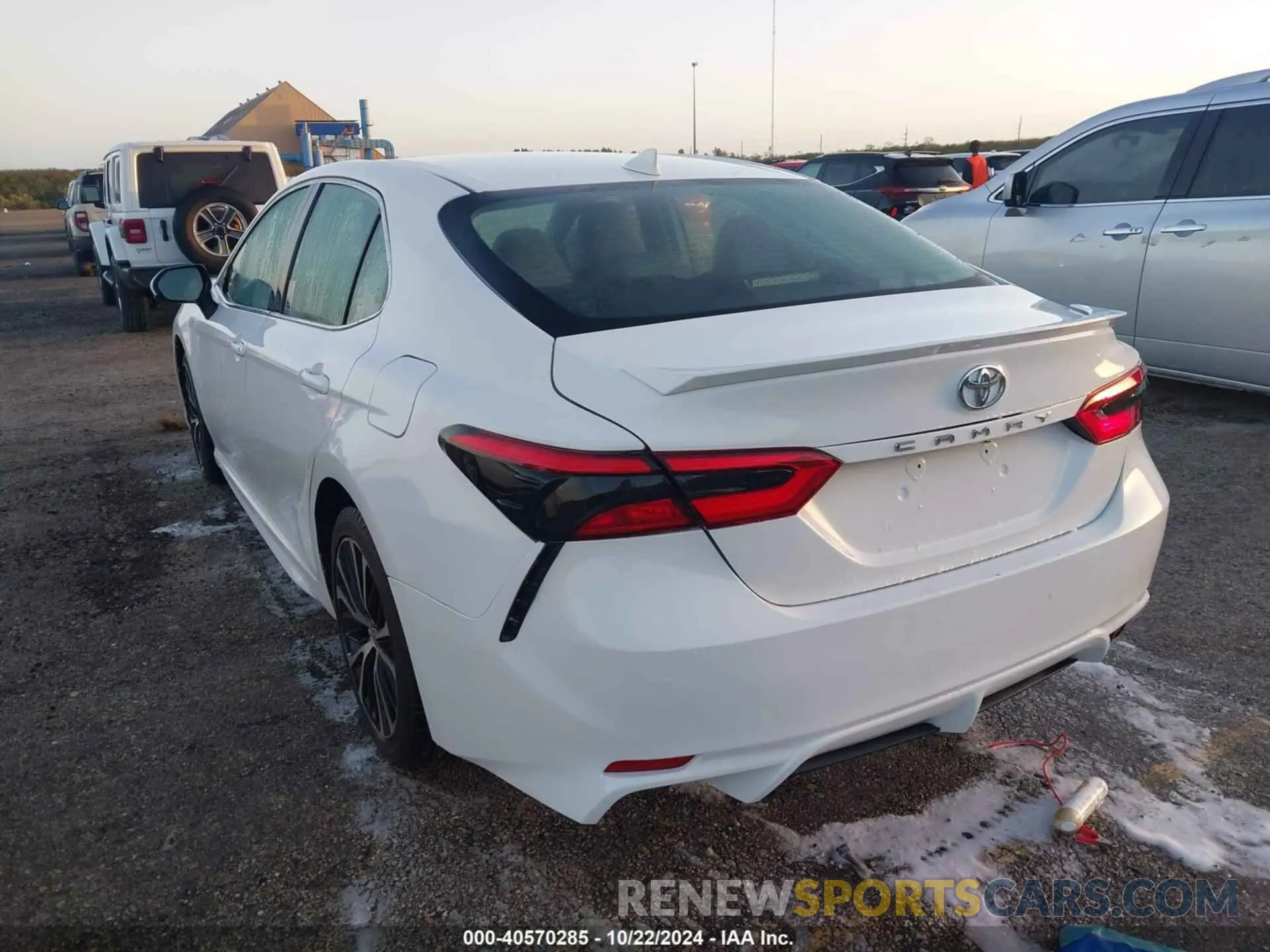 3 fotografías del automóvil dañado 4T1G11AK6LU362795 TOYOTA CAMRY 2020