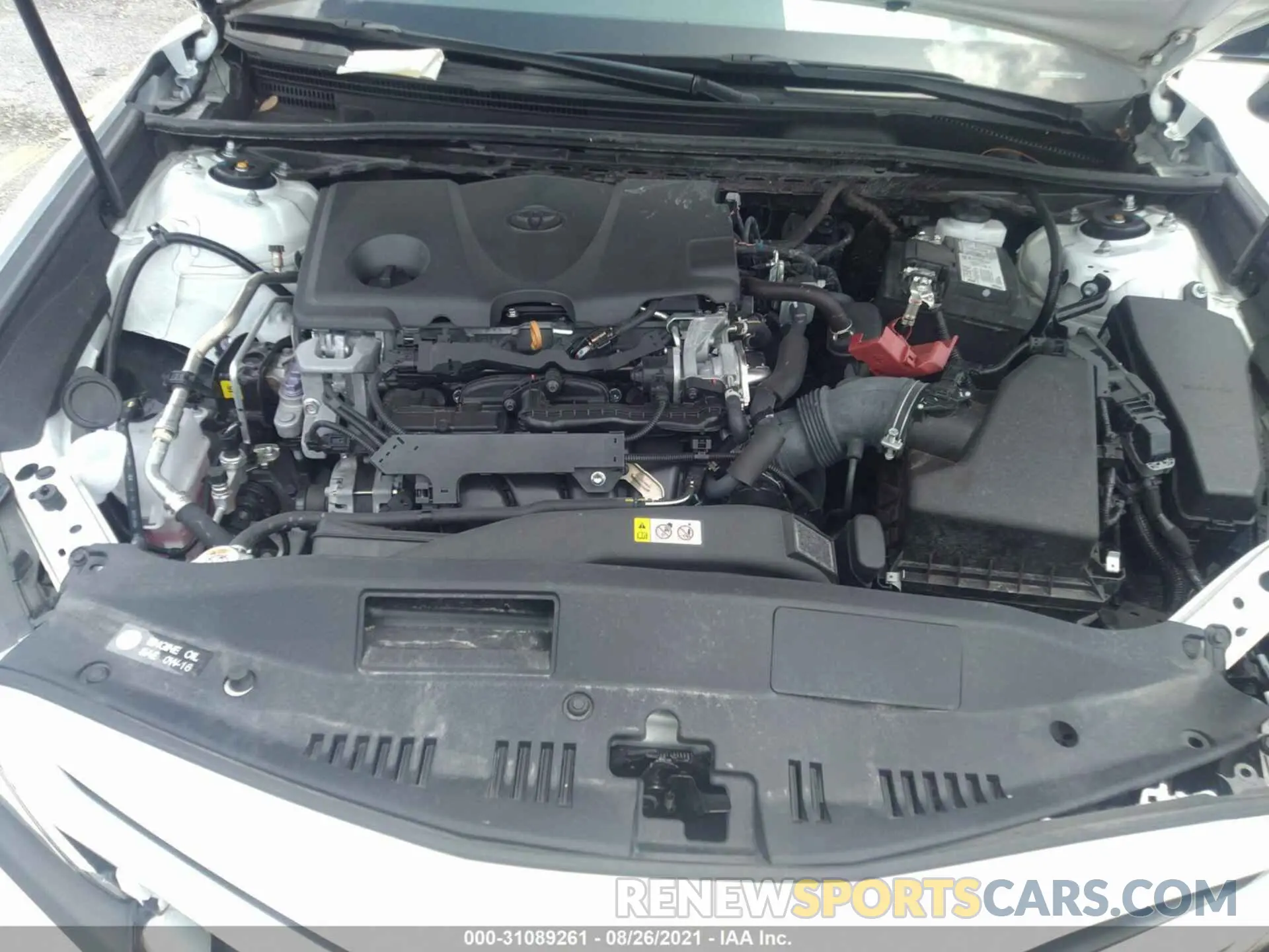 10 fotografías del automóvil dañado 4T1G11AK6LU377670 TOYOTA CAMRY 2020