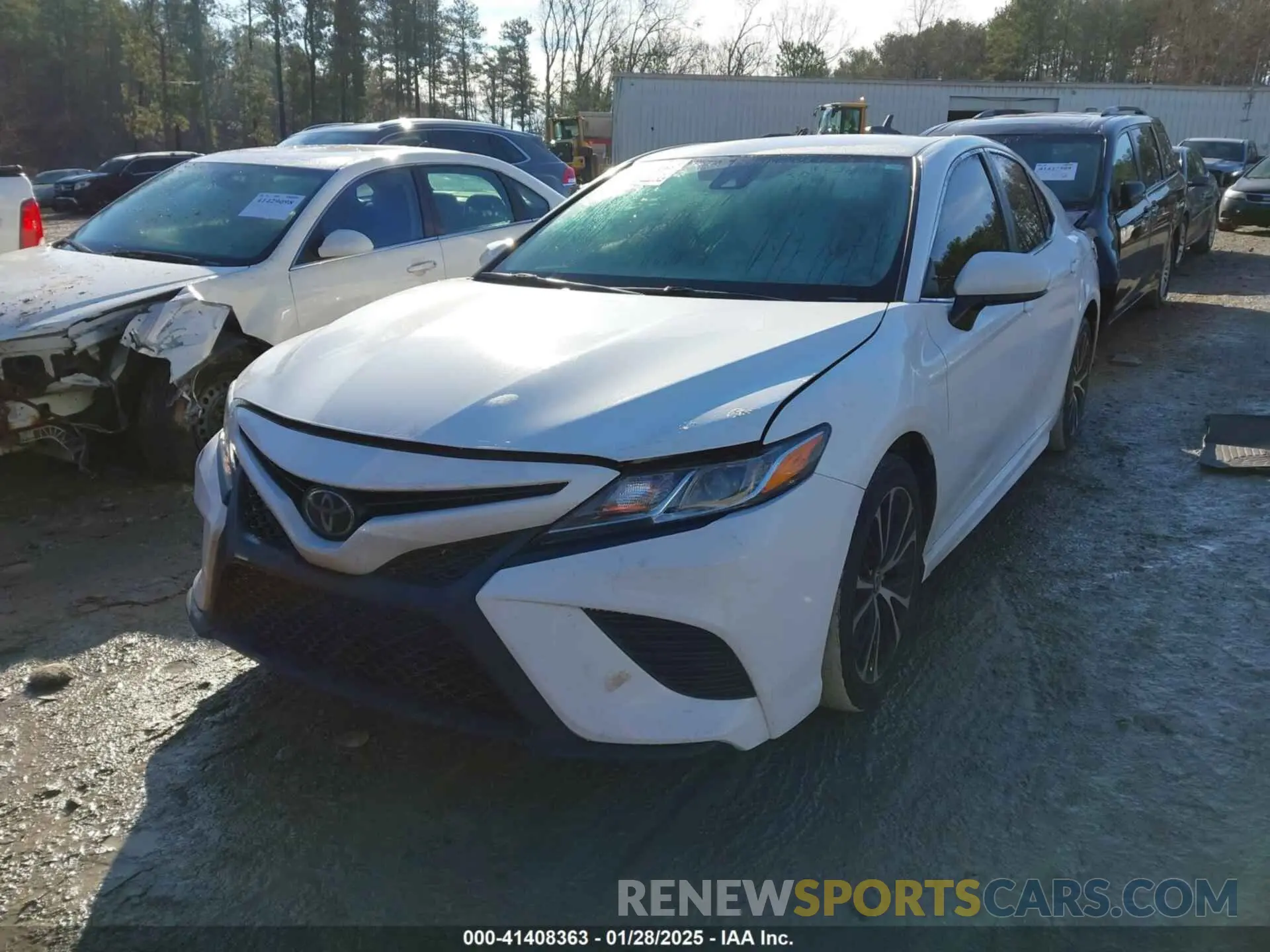 2 fotografías del automóvil dañado 4T1G11AK6LU504482 TOYOTA CAMRY 2020
