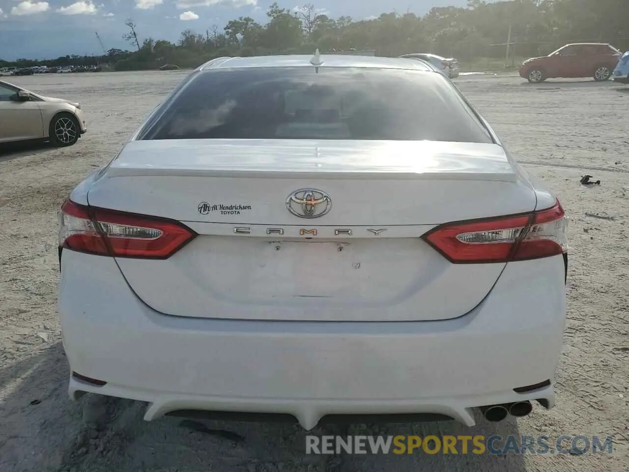 6 fotografías del automóvil dañado 4T1G11AK6LU509245 TOYOTA CAMRY 2020