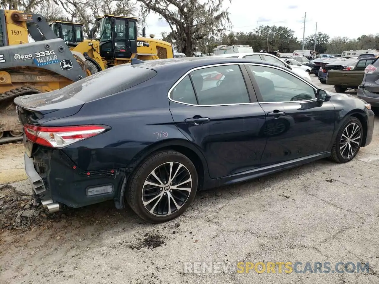3 fotografías del automóvil dañado 4T1G11AK6LU509794 TOYOTA CAMRY 2020