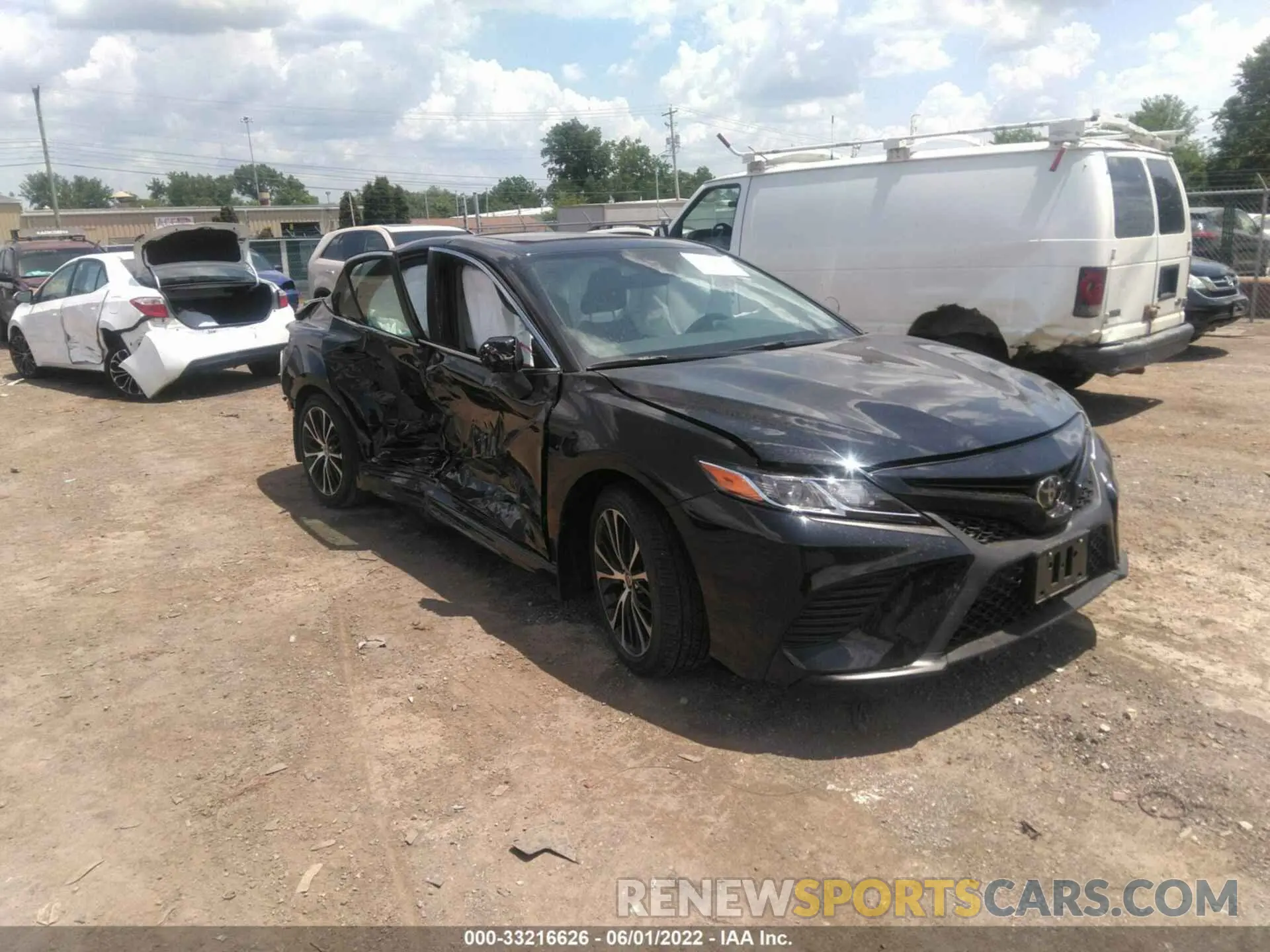1 fotografías del automóvil dañado 4T1G11AK6LU951488 TOYOTA CAMRY 2020