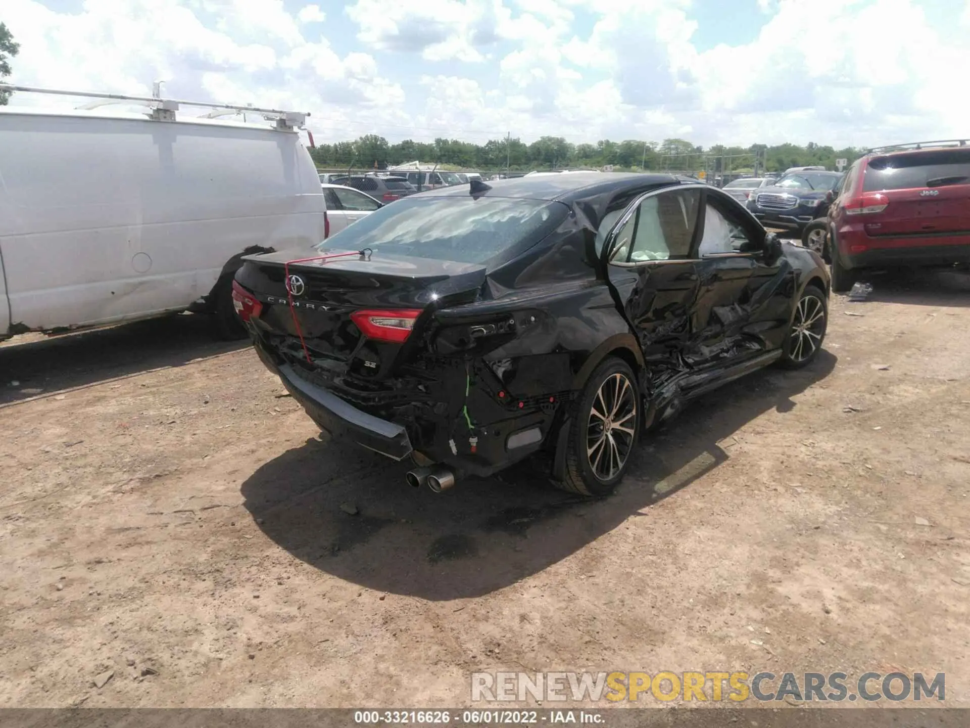 4 fotografías del automóvil dañado 4T1G11AK6LU951488 TOYOTA CAMRY 2020