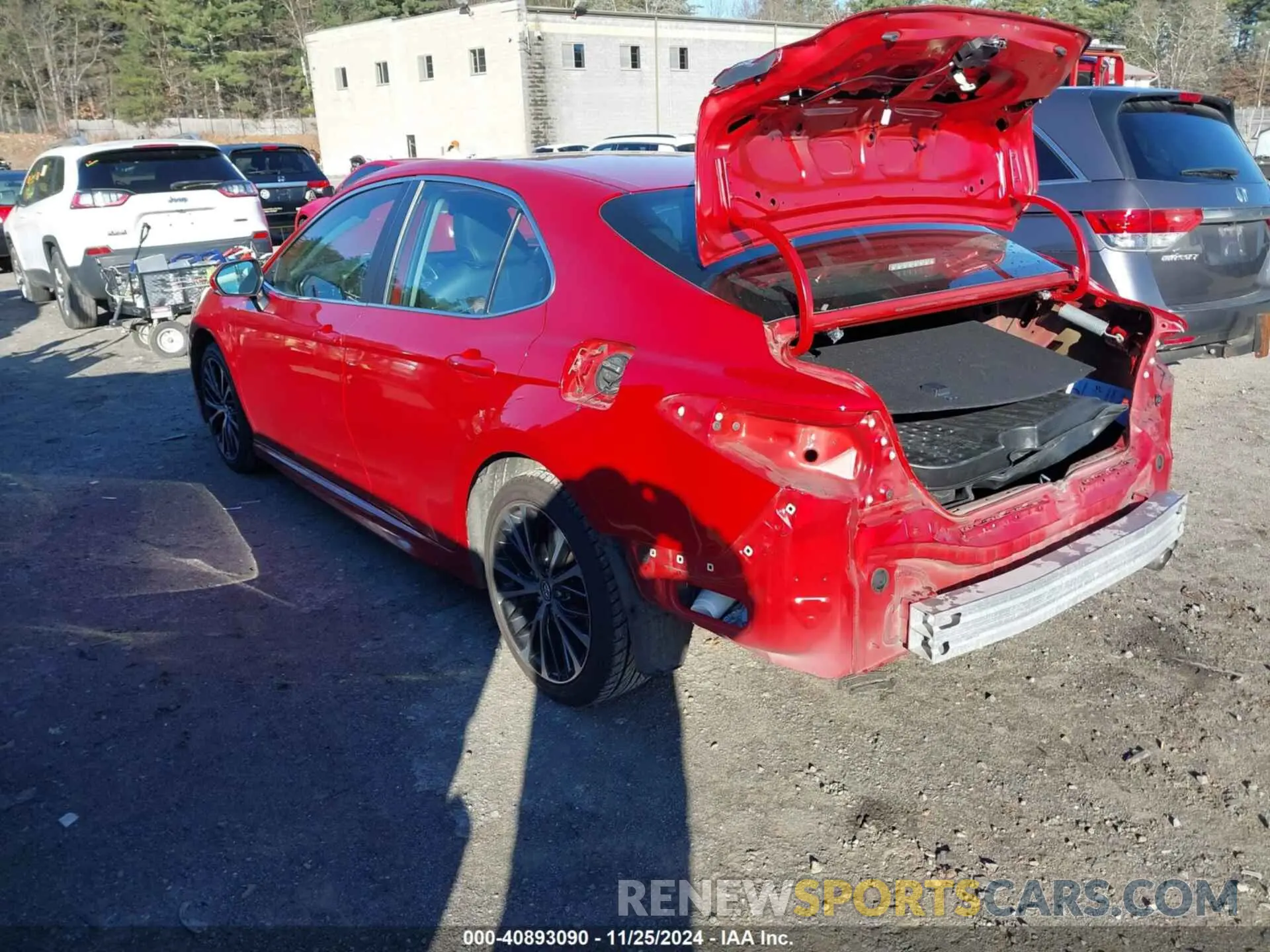 3 fotografías del automóvil dañado 4T1G11AK7LU305991 TOYOTA CAMRY 2020
