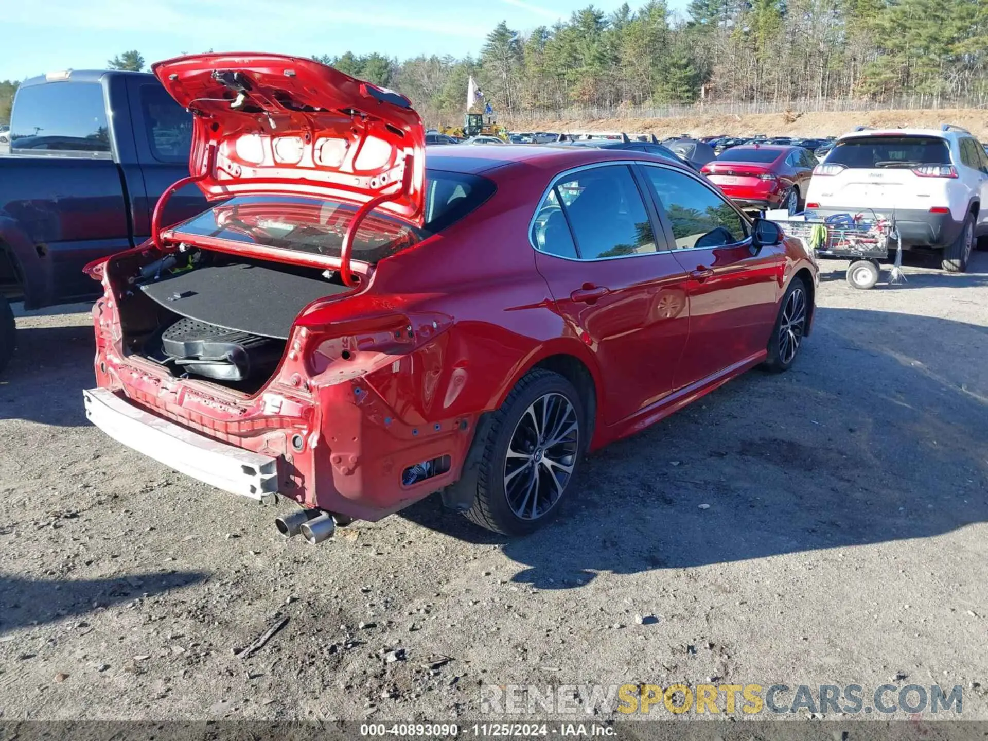 4 fotografías del automóvil dañado 4T1G11AK7LU305991 TOYOTA CAMRY 2020