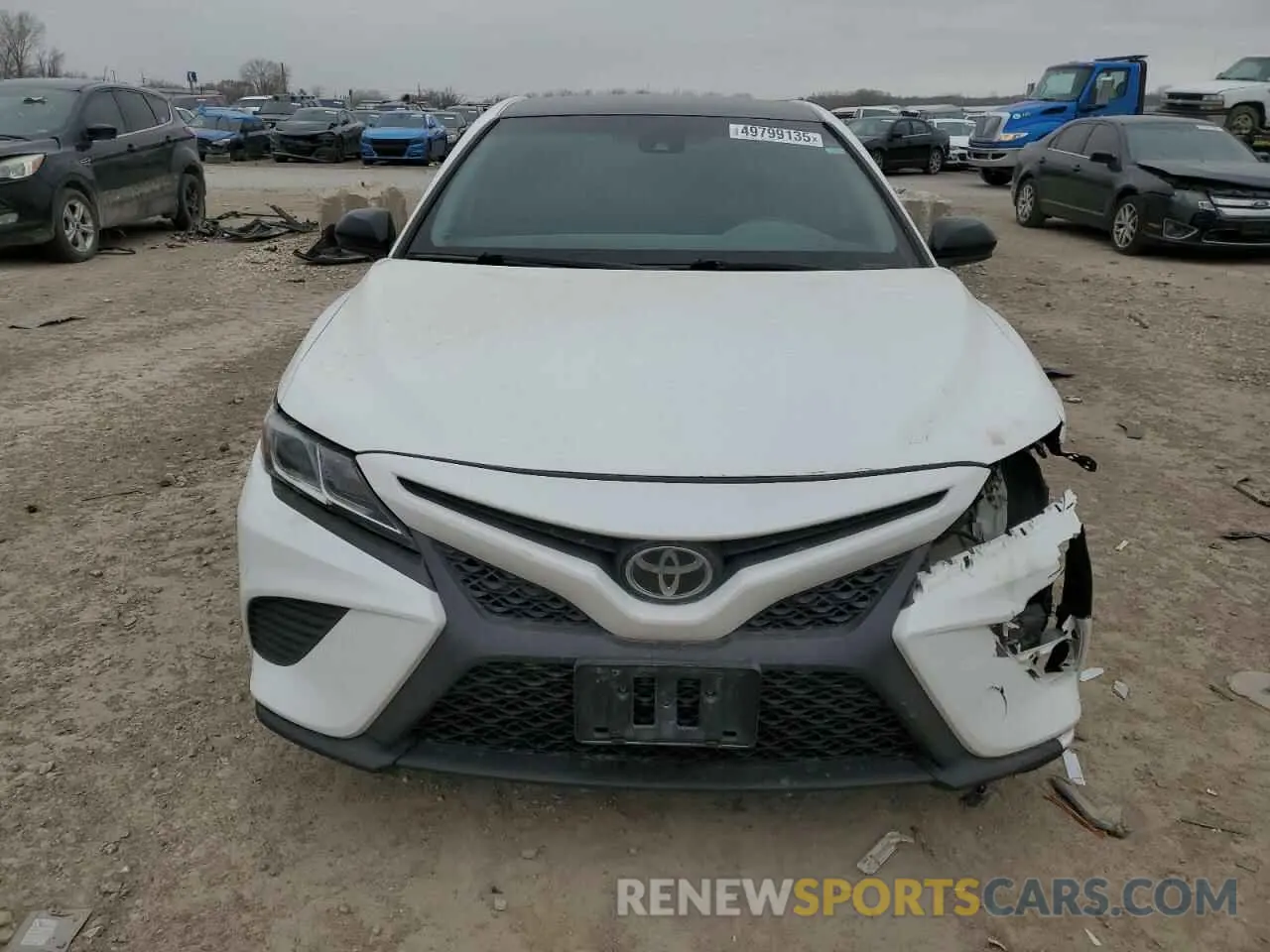 5 fotografías del automóvil dañado 4T1G11AK7LU309300 TOYOTA CAMRY 2020