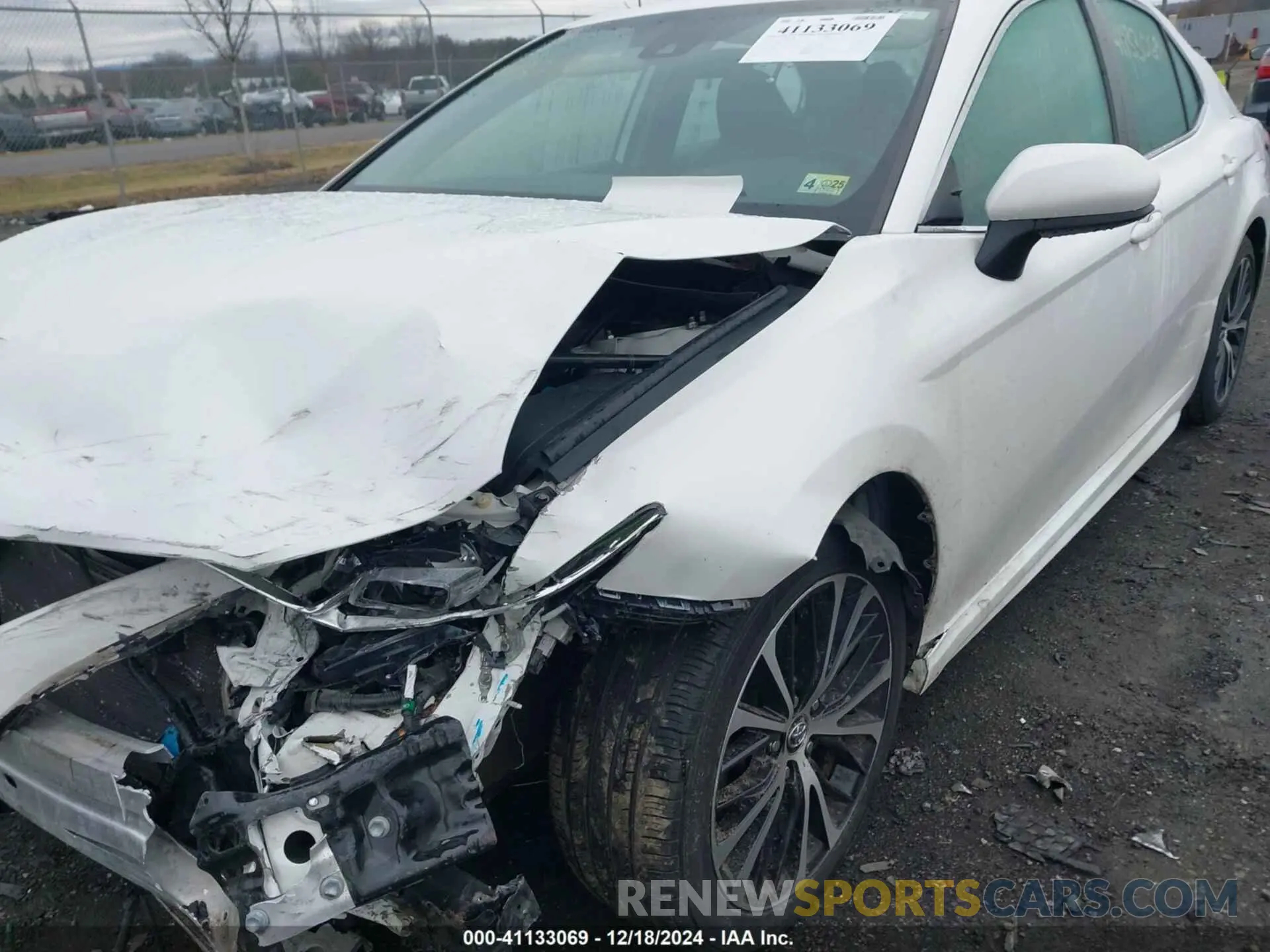 6 fotografías del automóvil dañado 4T1G11AK7LU333340 TOYOTA CAMRY 2020