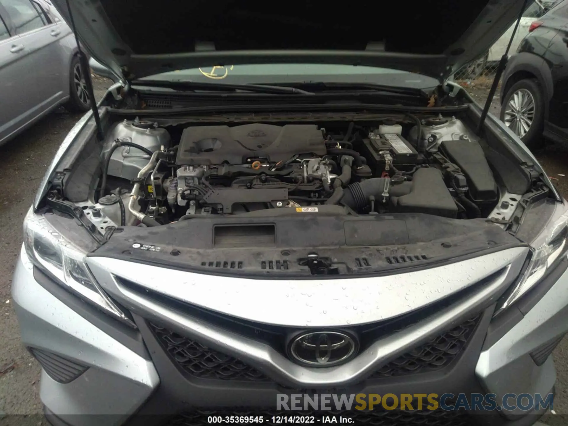 10 fotografías del automóvil dañado 4T1G11AK7LU347223 TOYOTA CAMRY 2020