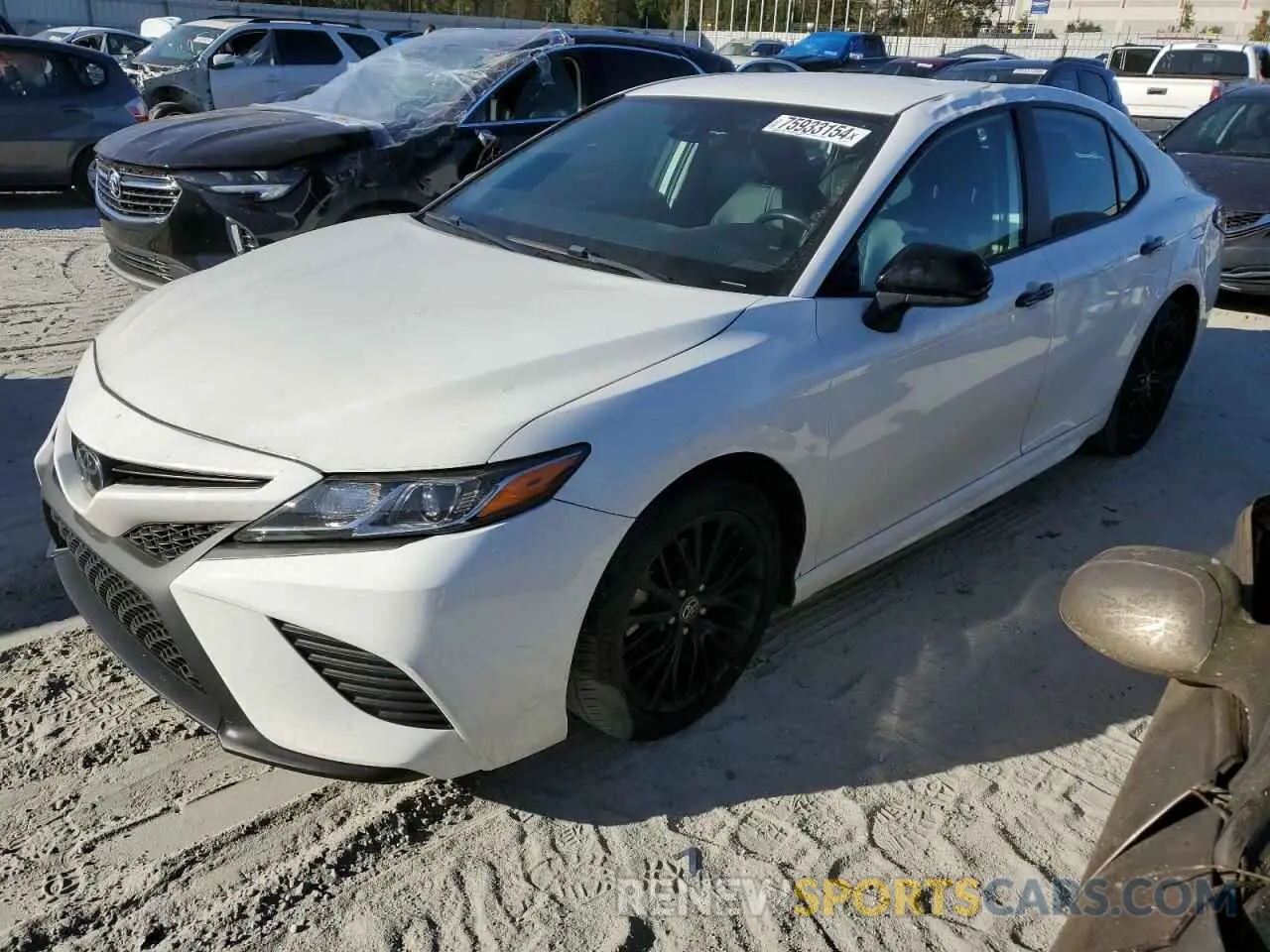 1 fotografías del automóvil dañado 4T1G11AK7LU381534 TOYOTA CAMRY 2020