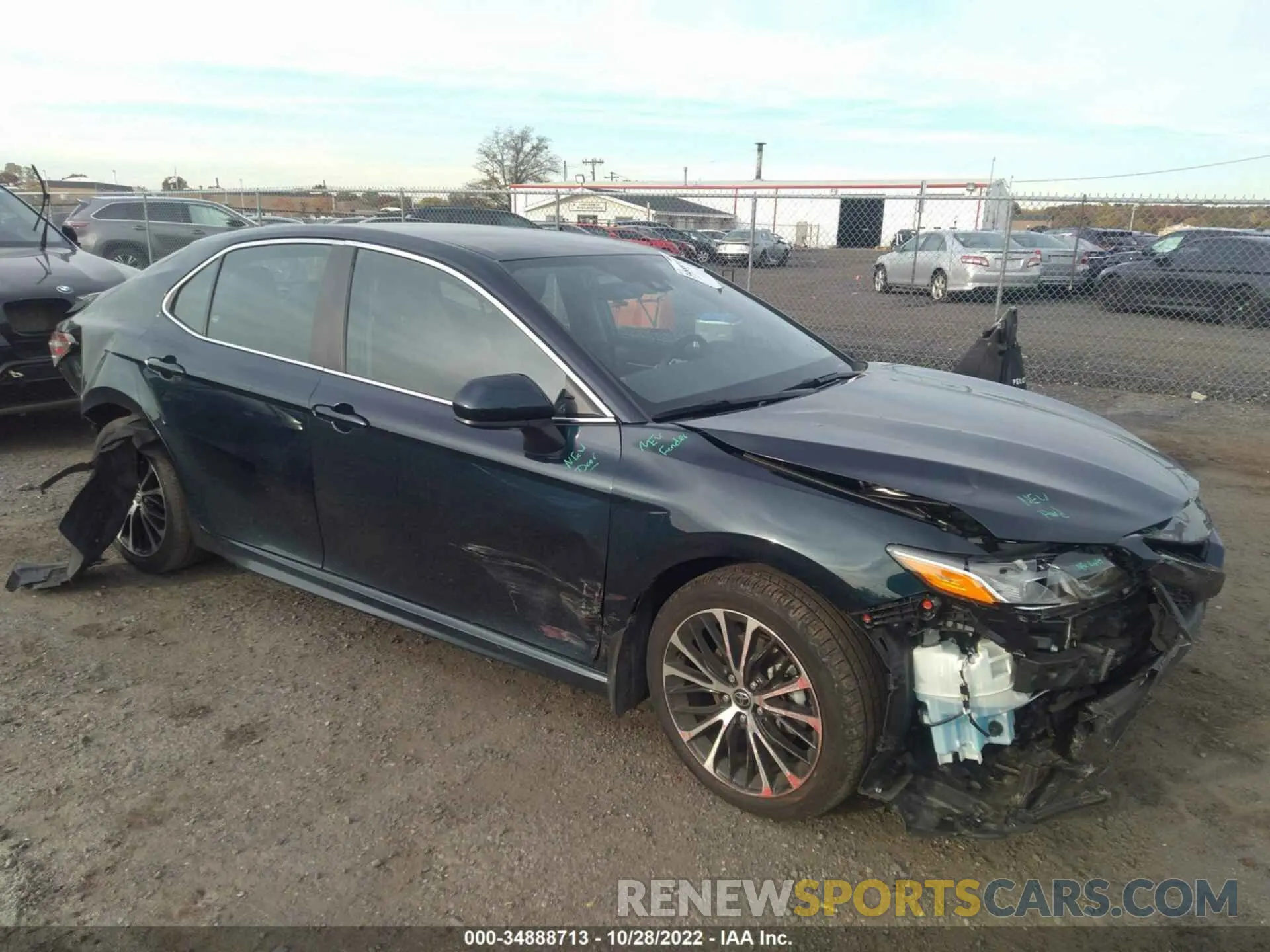 1 fotografías del automóvil dañado 4T1G11AK7LU503972 TOYOTA CAMRY 2020
