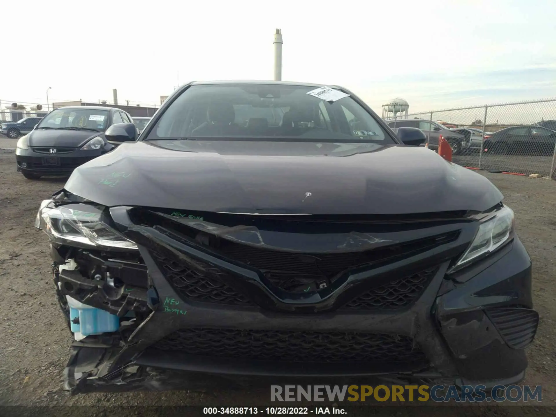 6 fotografías del automóvil dañado 4T1G11AK7LU503972 TOYOTA CAMRY 2020