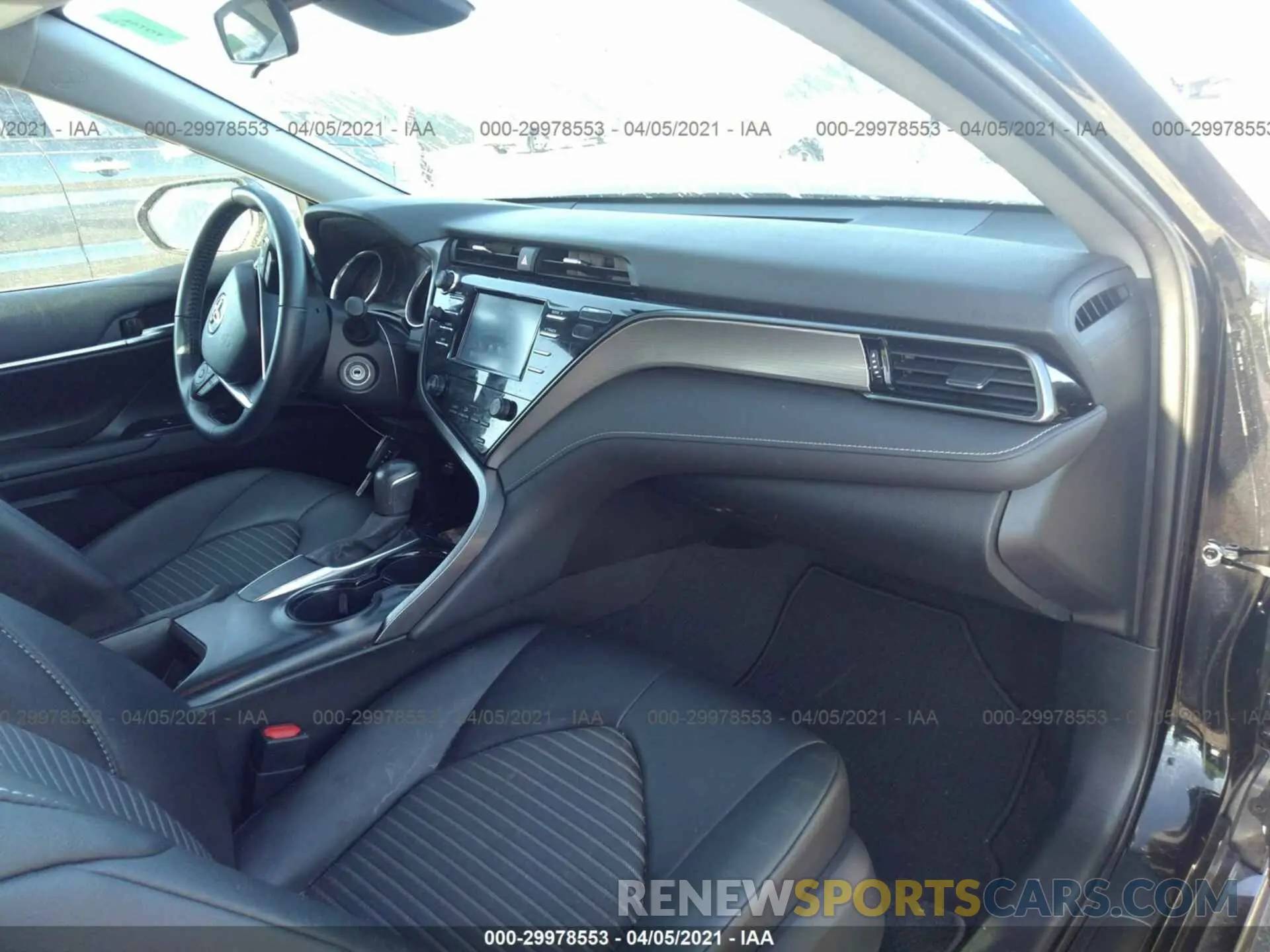 5 fotografías del automóvil dañado 4T1G11AK7LU881449 TOYOTA CAMRY 2020