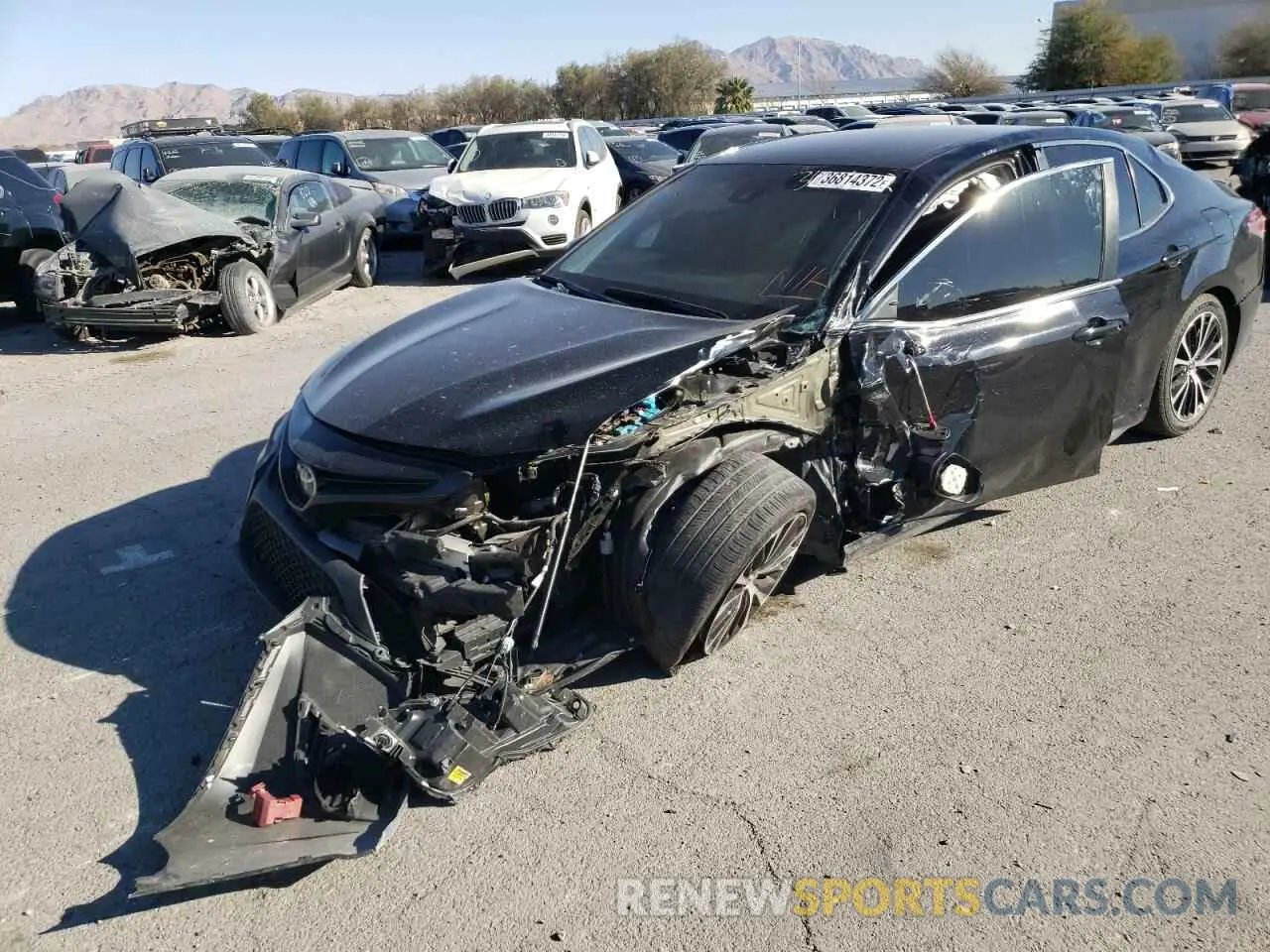 9 fotografías del automóvil dañado 4T1G11AK7LU900789 TOYOTA CAMRY 2020