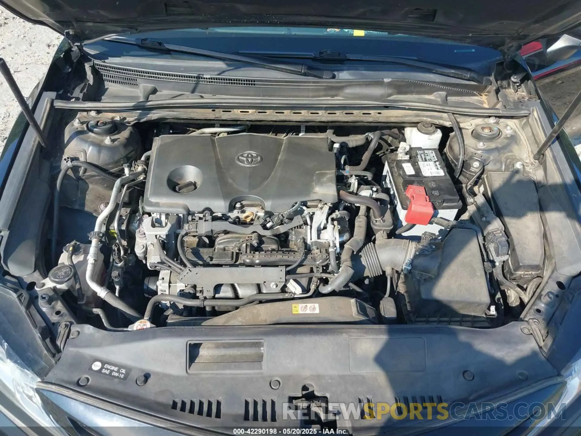 10 fotografías del automóvil dañado 4T1G11AK7LU905104 TOYOTA CAMRY 2020