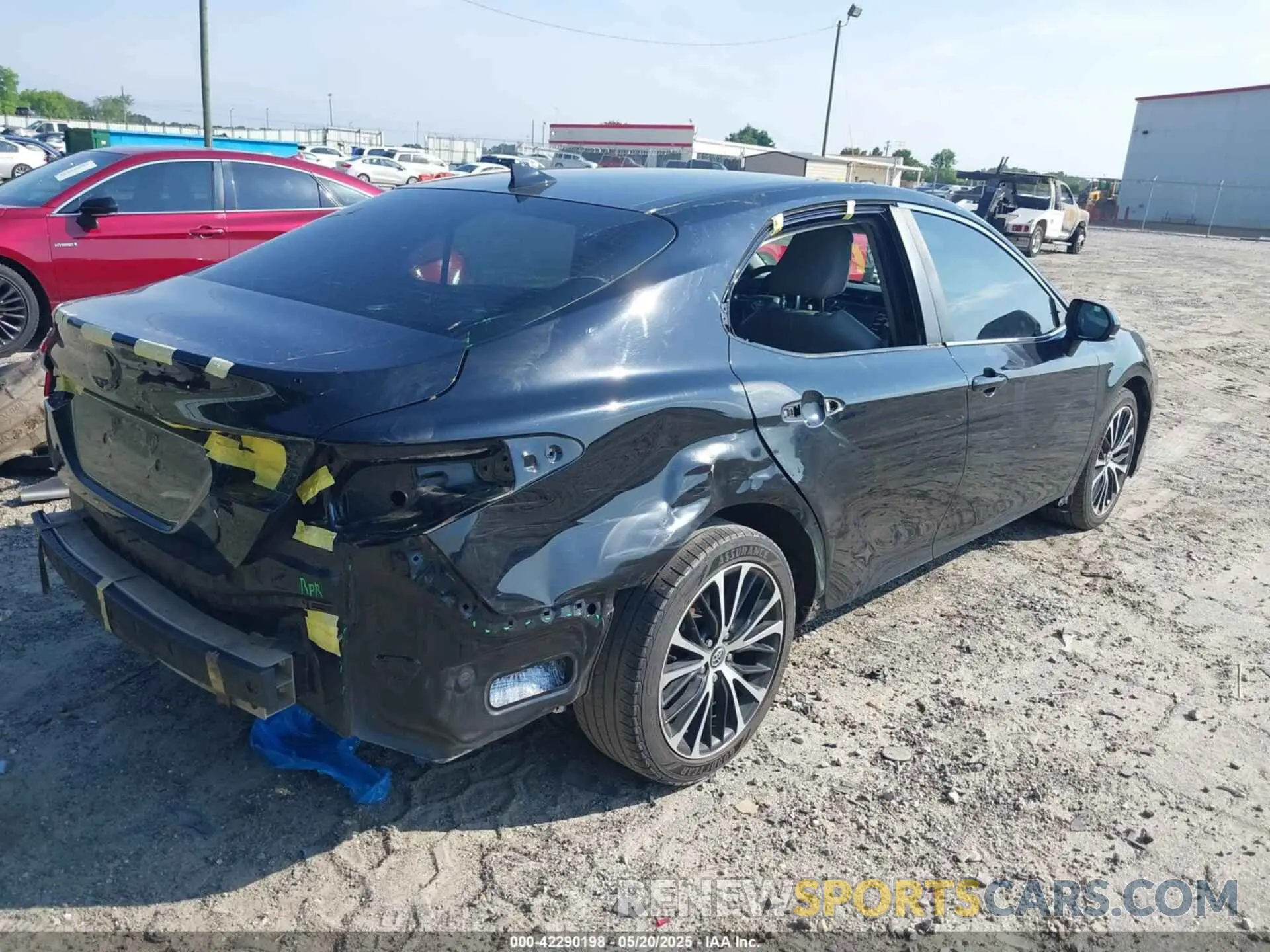 4 fotografías del automóvil dañado 4T1G11AK7LU905104 TOYOTA CAMRY 2020
