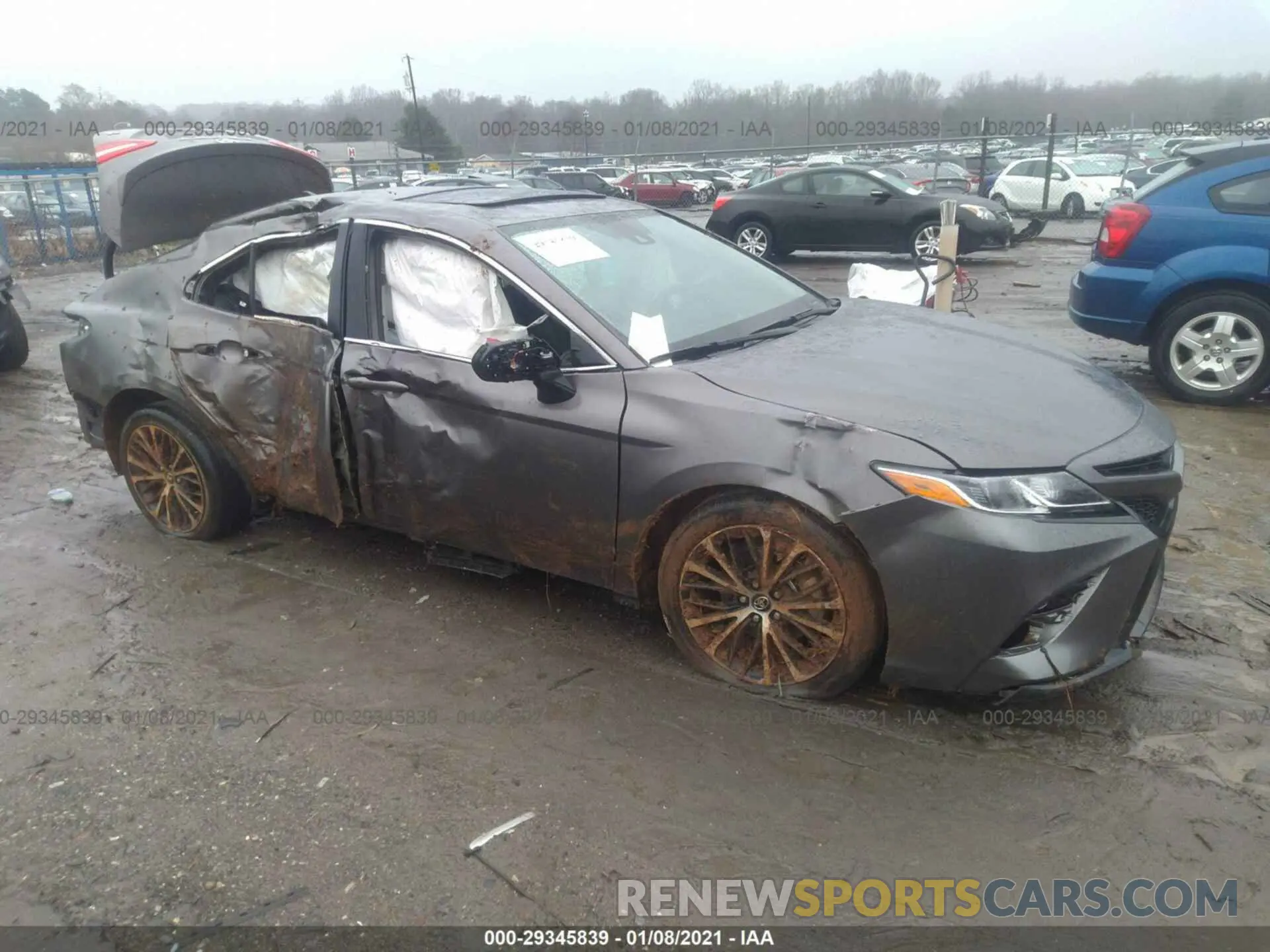 1 fotografías del automóvil dañado 4T1G11AK7LU945151 TOYOTA CAMRY 2020