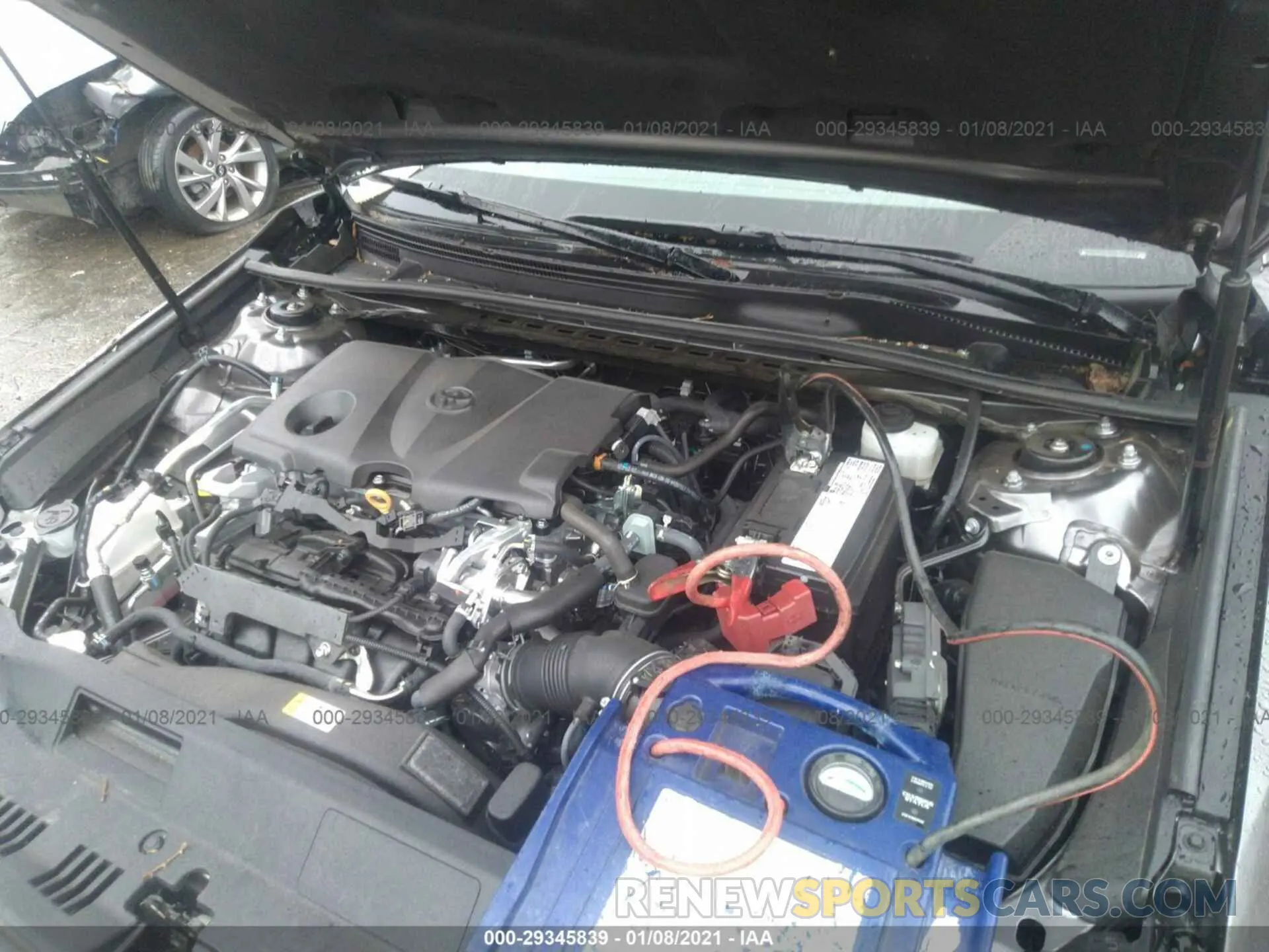 10 fotografías del automóvil dañado 4T1G11AK7LU945151 TOYOTA CAMRY 2020