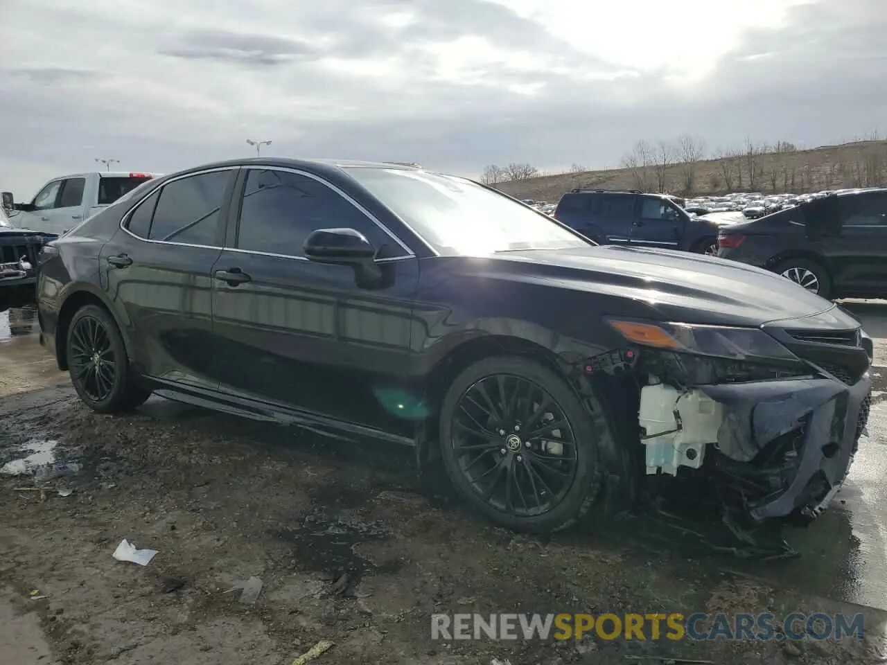 4 fotografías del automóvil dañado 4T1G11AK7LU964332 TOYOTA CAMRY 2020