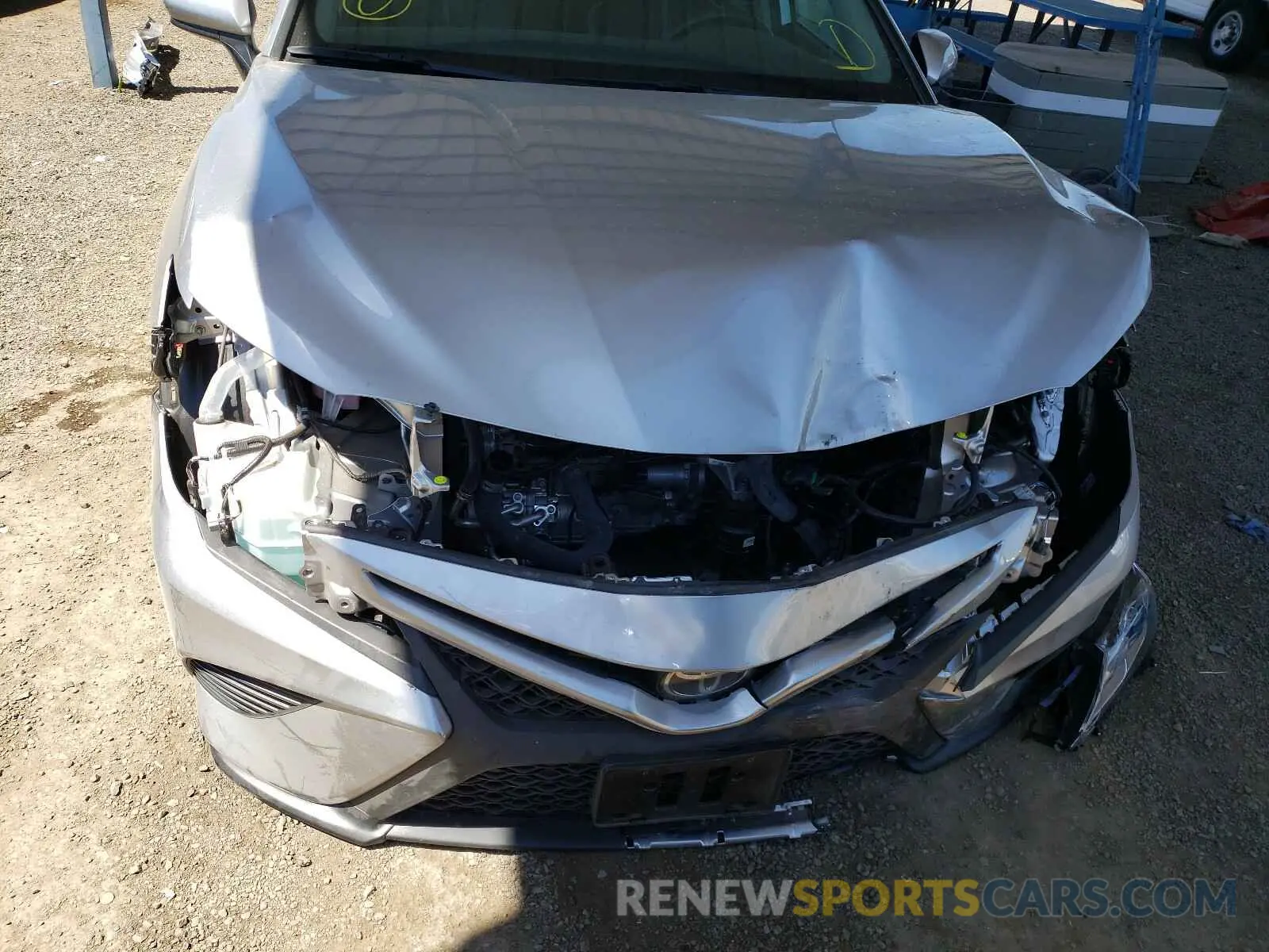 9 fotografías del automóvil dañado 4T1G11AK7LU969191 TOYOTA CAMRY 2020
