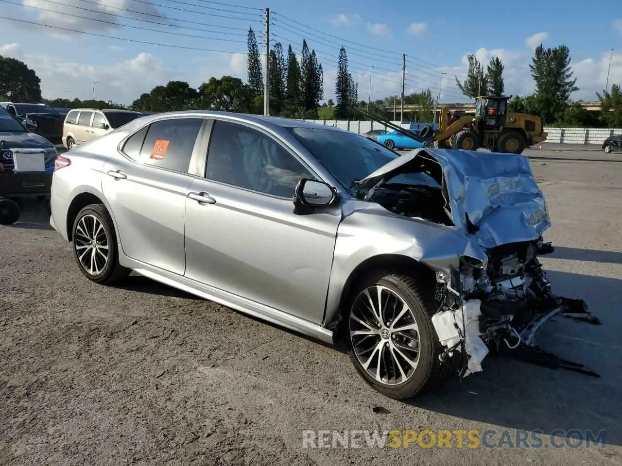 4 fotografías del automóvil dañado 4T1G11AK7LU983771 TOYOTA CAMRY 2020