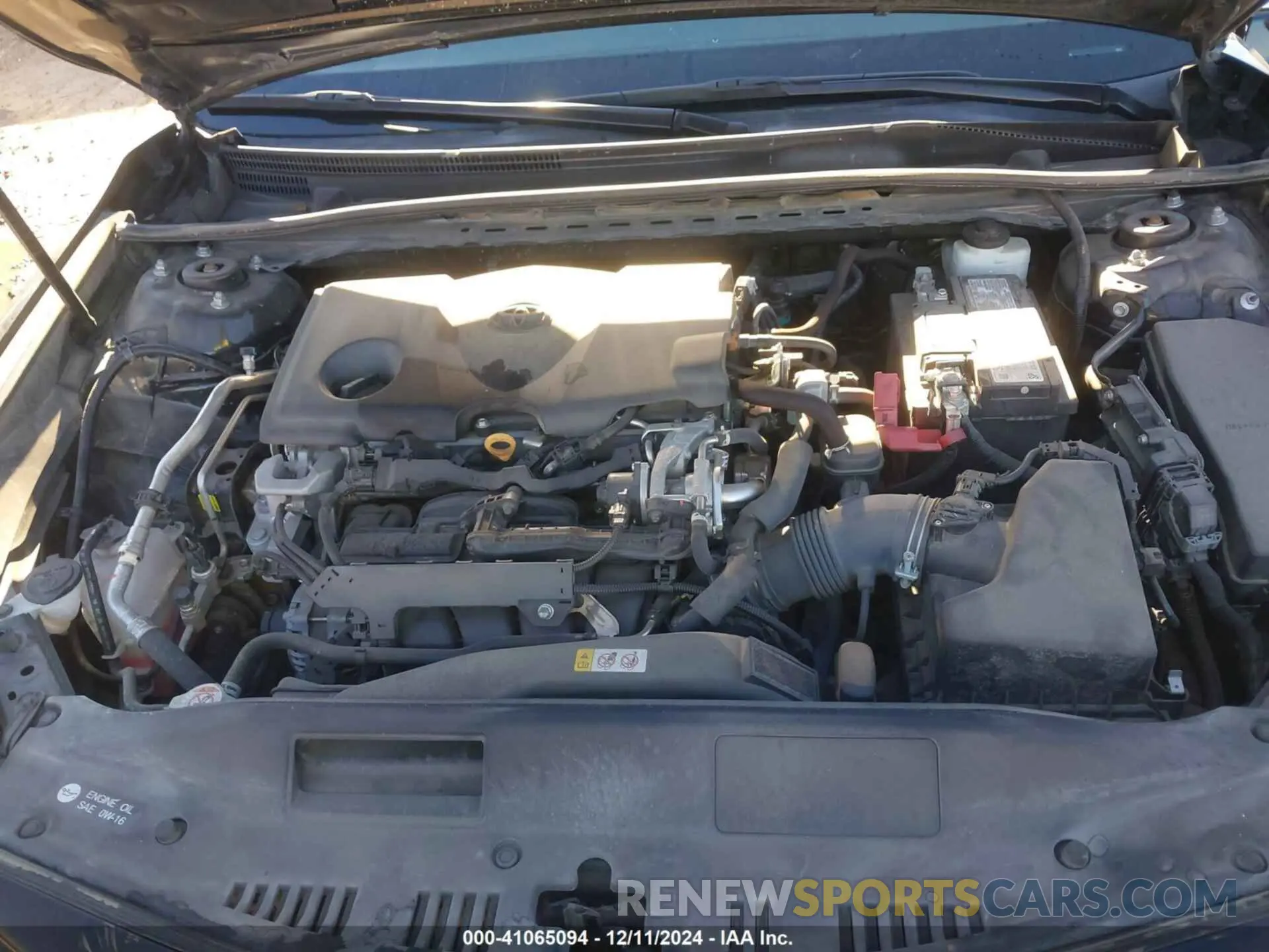 10 fotografías del automóvil dañado 4T1G11AK7LU986010 TOYOTA CAMRY 2020