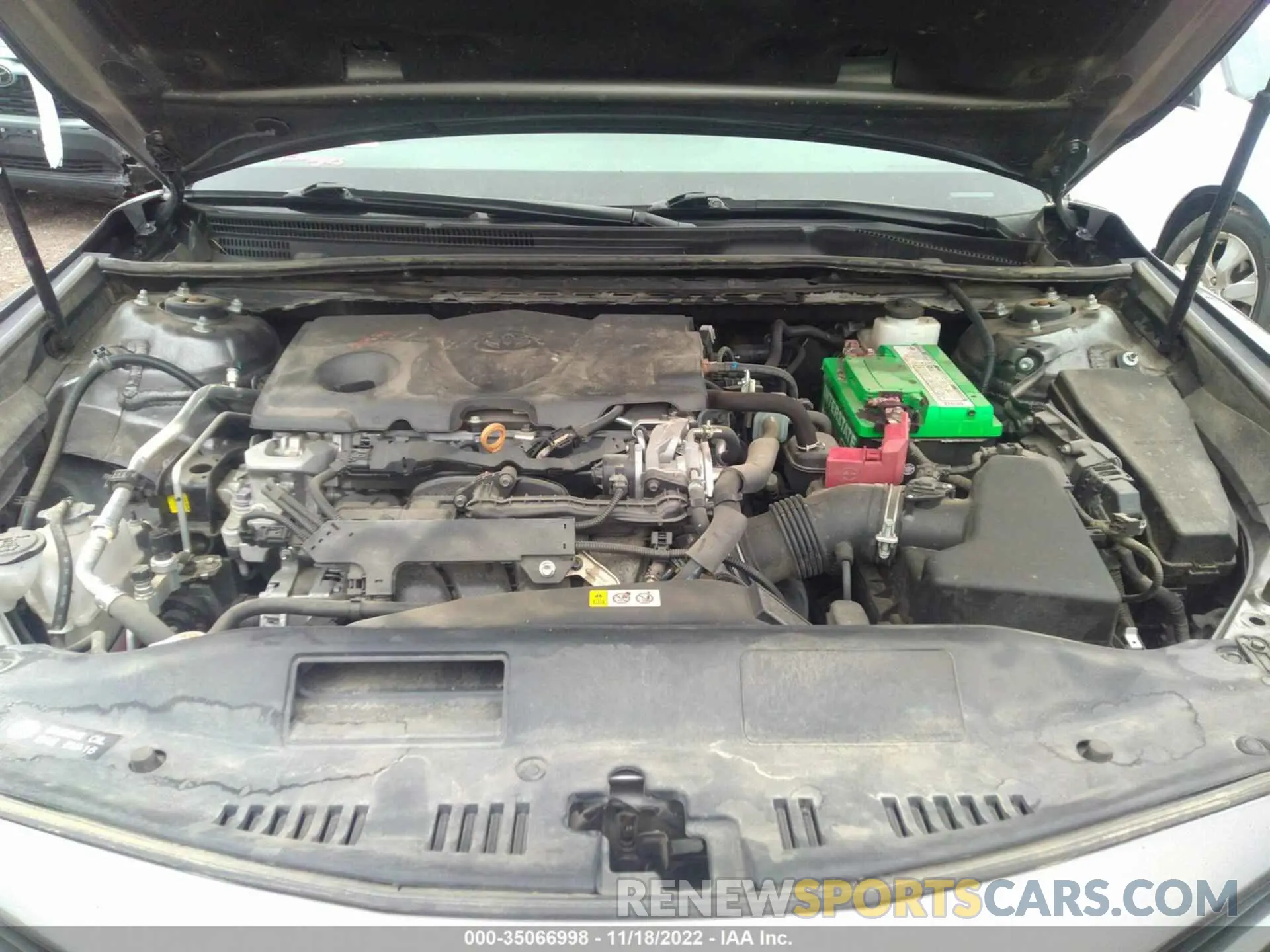 10 fotografías del automóvil dañado 4T1G11AK8LU342497 TOYOTA CAMRY 2020