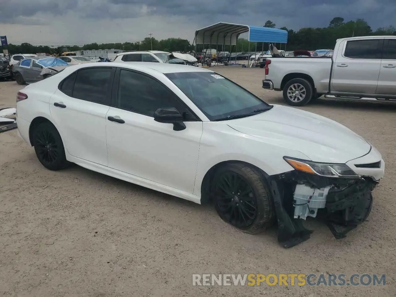 4 fotografías del automóvil dañado 4T1G11AK8LU356271 TOYOTA CAMRY 2020
