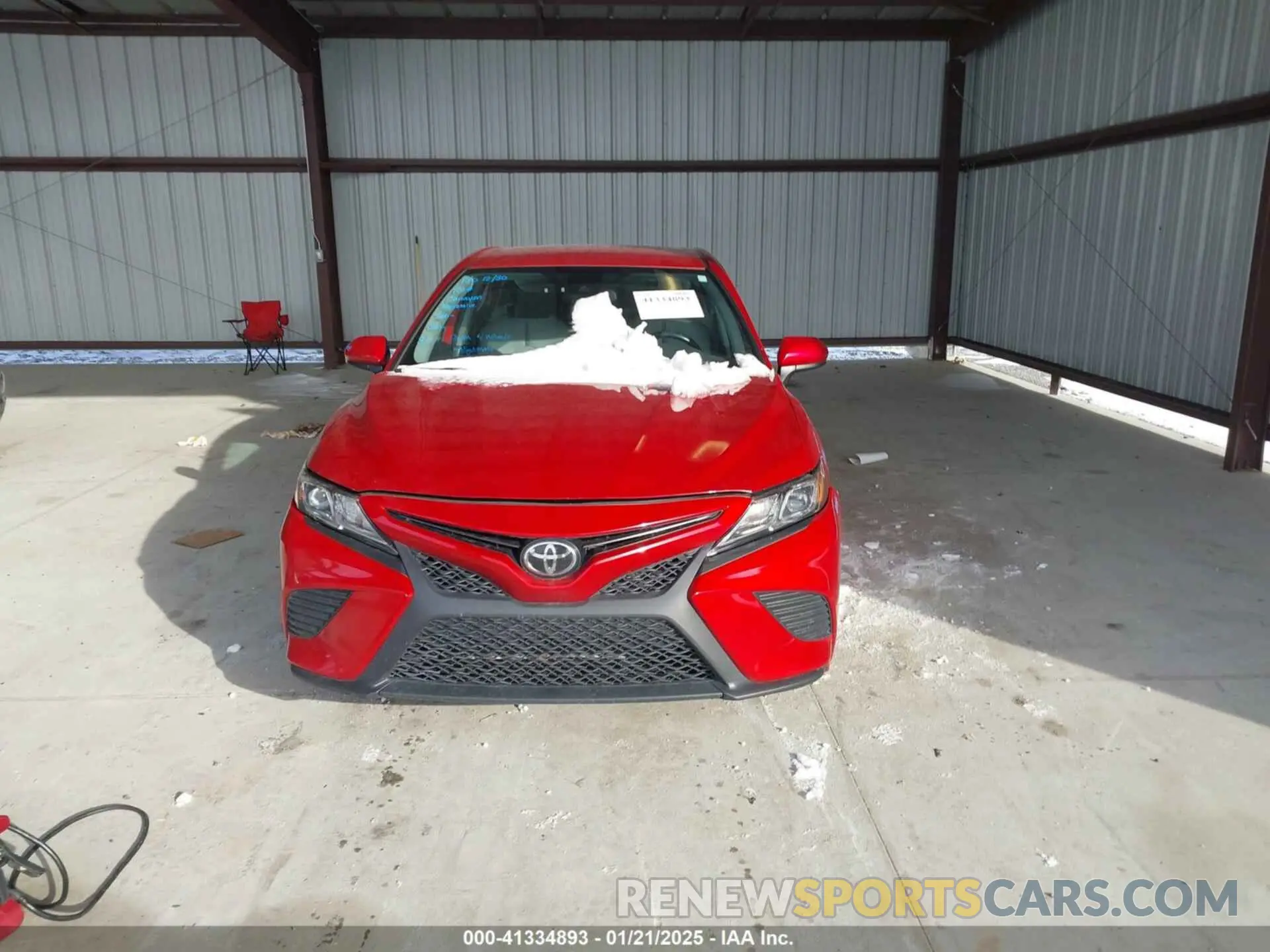 12 fotografías del automóvil dañado 4T1G11AK8LU390307 TOYOTA CAMRY 2020