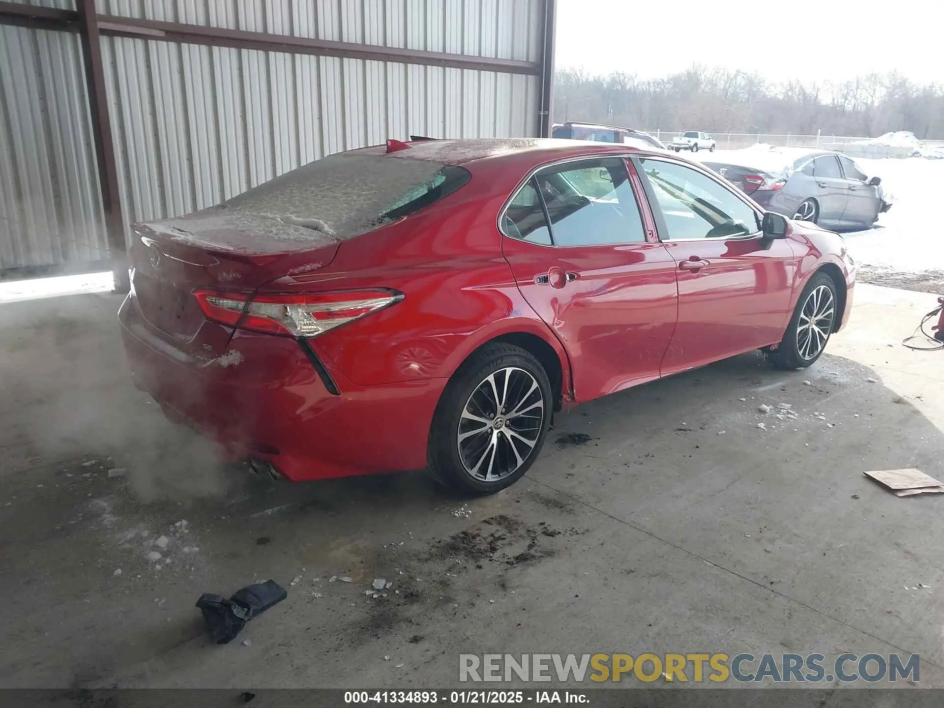 4 fotografías del automóvil dañado 4T1G11AK8LU390307 TOYOTA CAMRY 2020