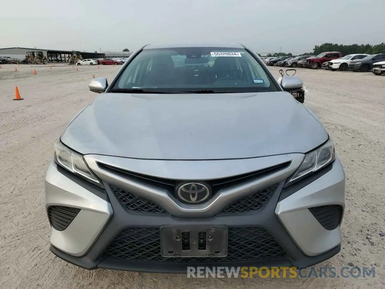 5 fotografías del automóvil dañado 4T1G11AK8LU886871 TOYOTA CAMRY 2020