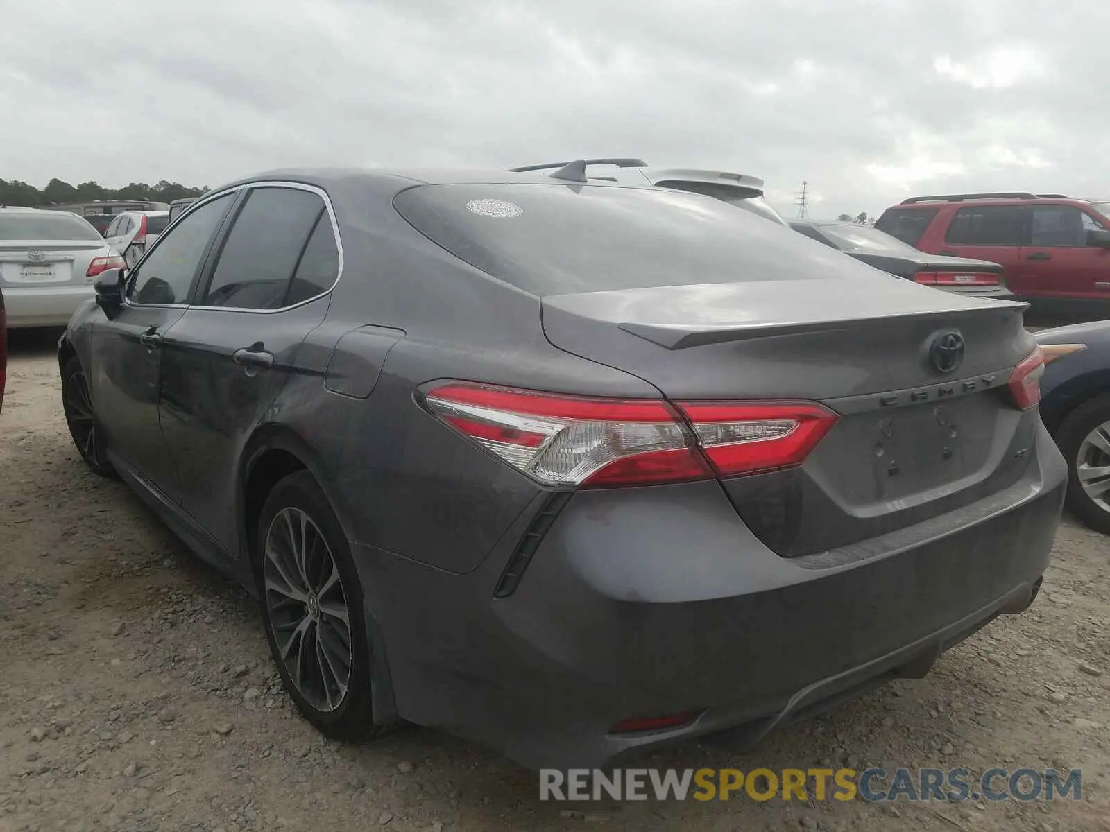 3 fotografías del automóvil dañado 4T1G11AK8LU887888 TOYOTA CAMRY 2020