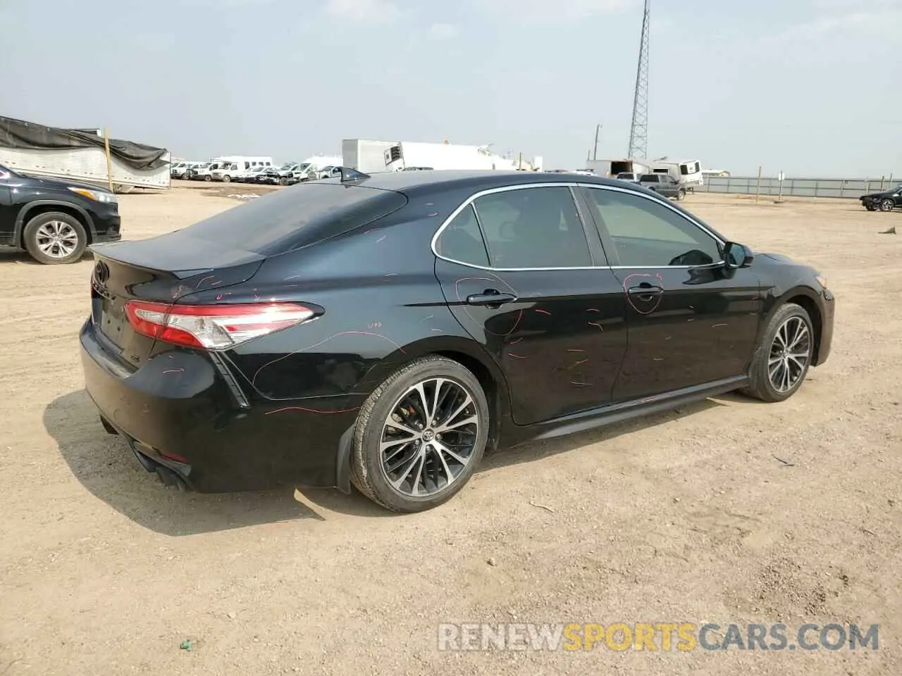 3 fotografías del automóvil dañado 4T1G11AK8LU903295 TOYOTA CAMRY 2020
